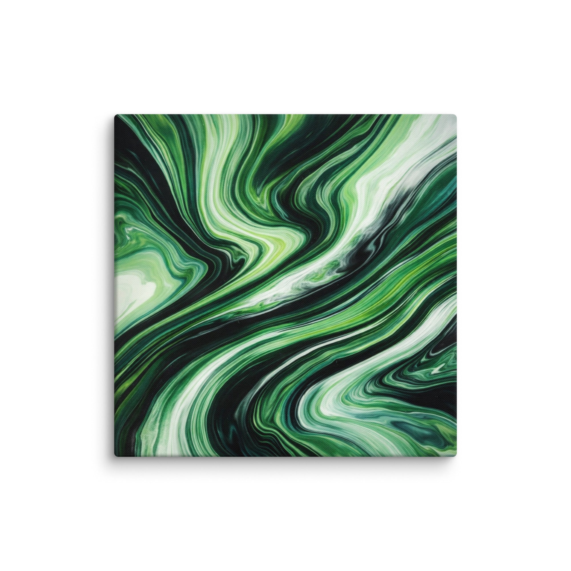 Verdant canvas print product view in 24 x 36 inch statement piece