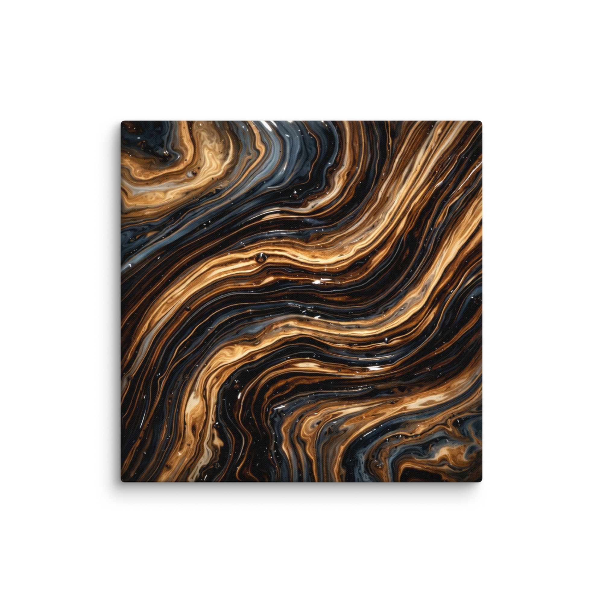 Amber canvas print product view in 24 x 36 inch statement piece