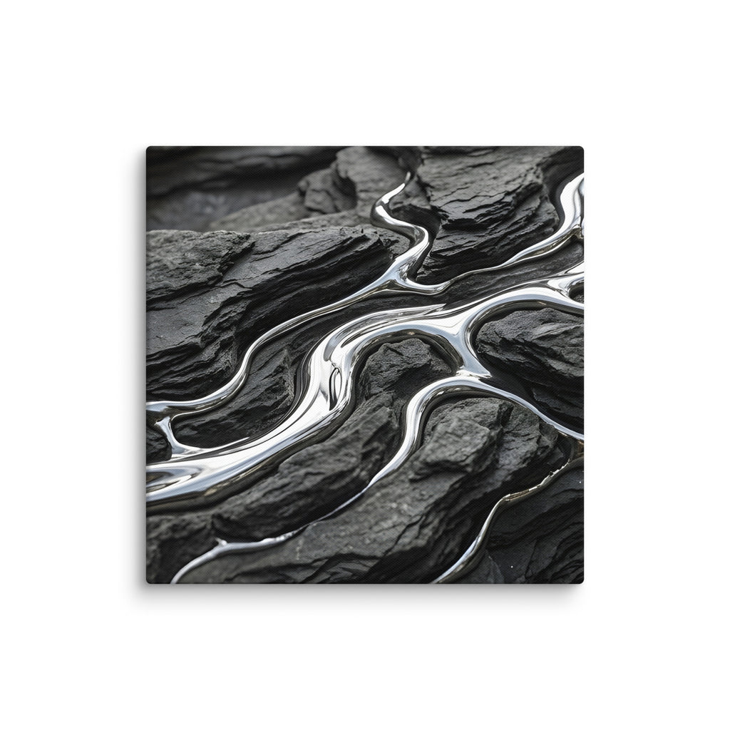Basalt canvas print wall display image in 24 x 30 inch large size