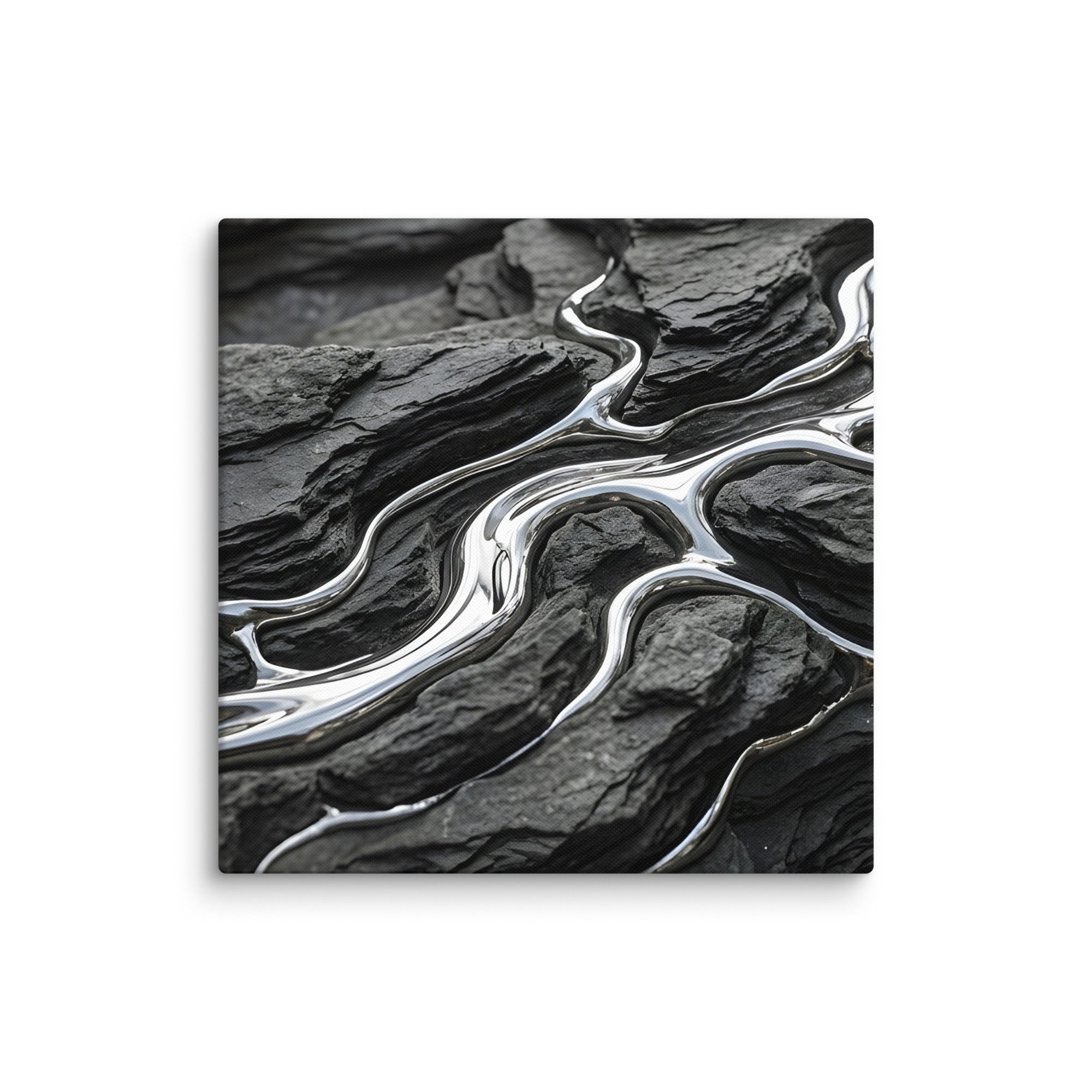 Basalt canvas print wall display image in 24 x 30 inch large size