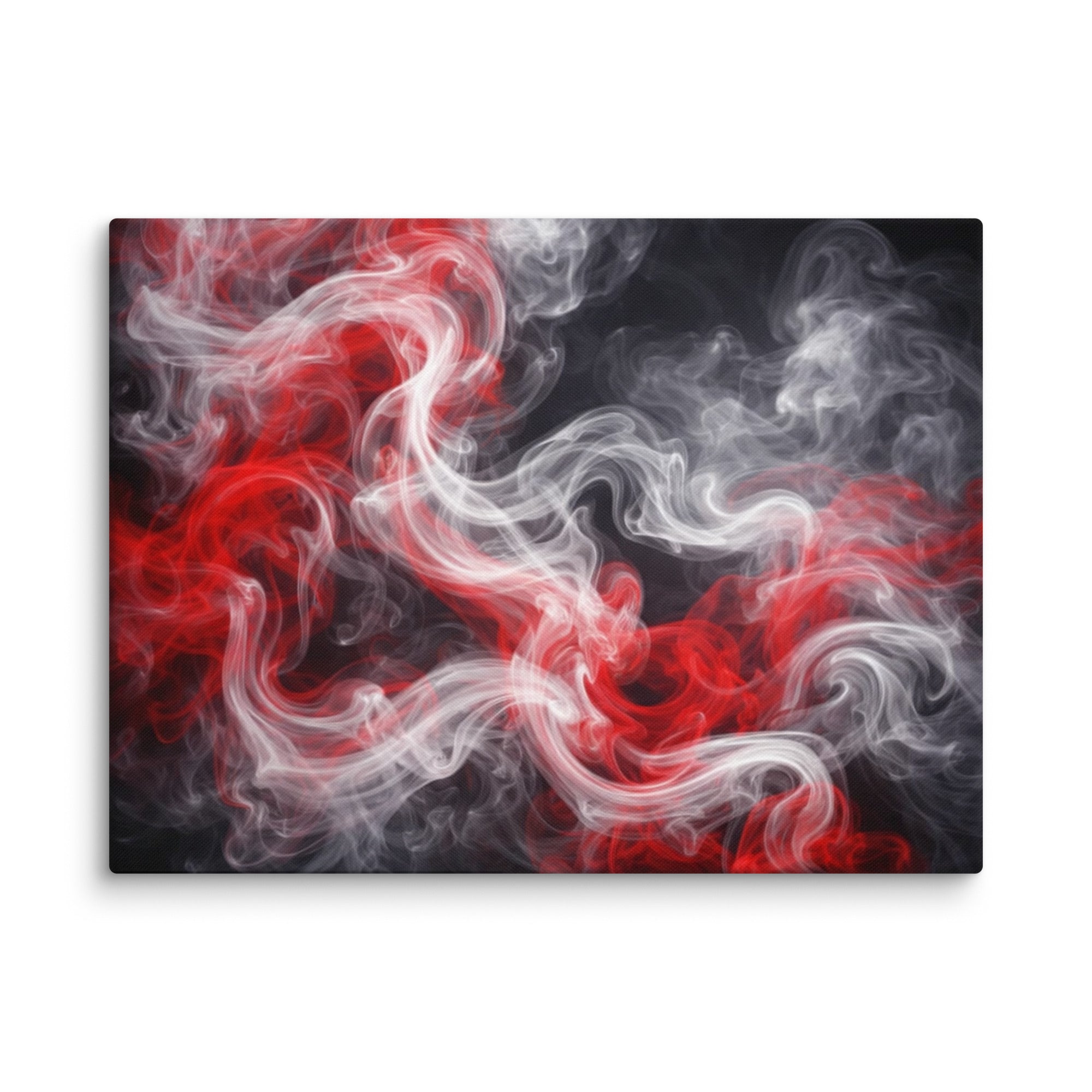 Charged canvas print shown in wall display view in 30 x 40 inch statement piece