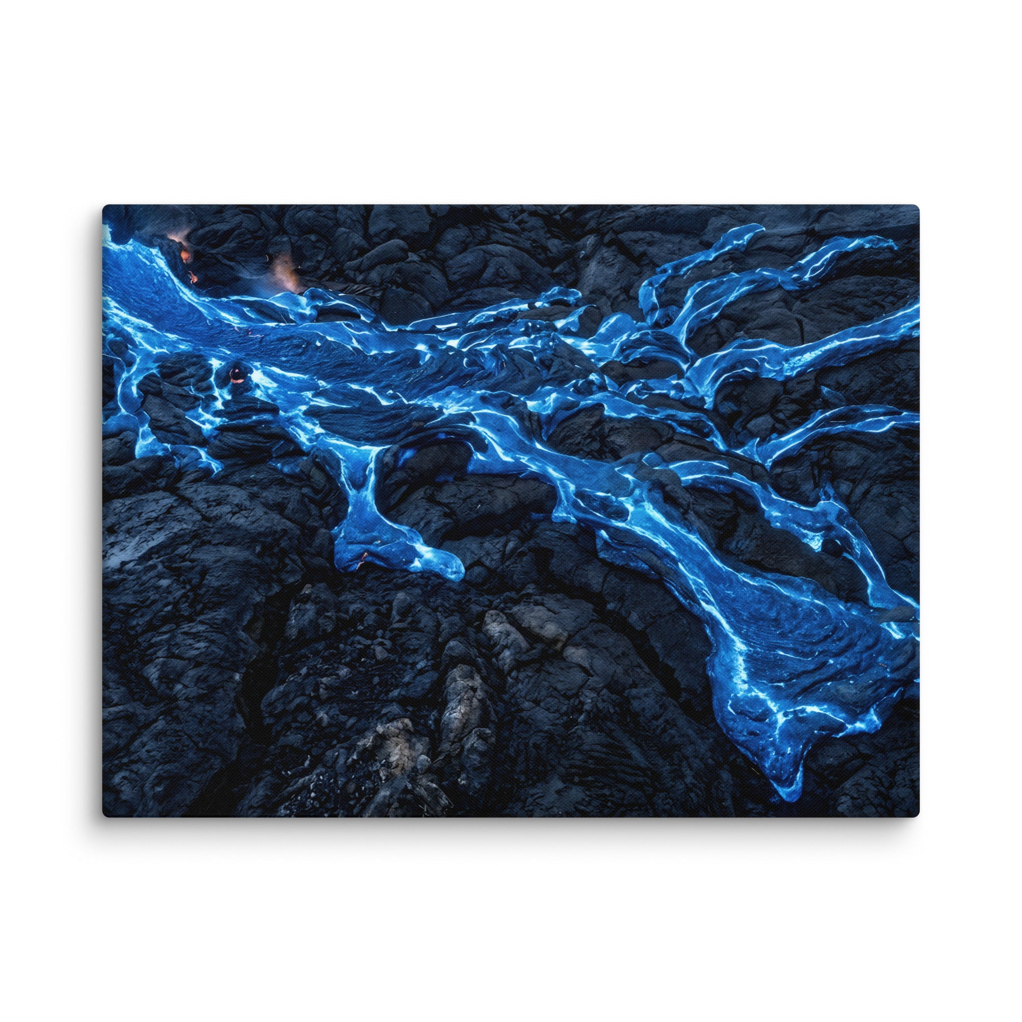 Scoria wall art product image as a canvas print in 30 x 30 inch statement piece
