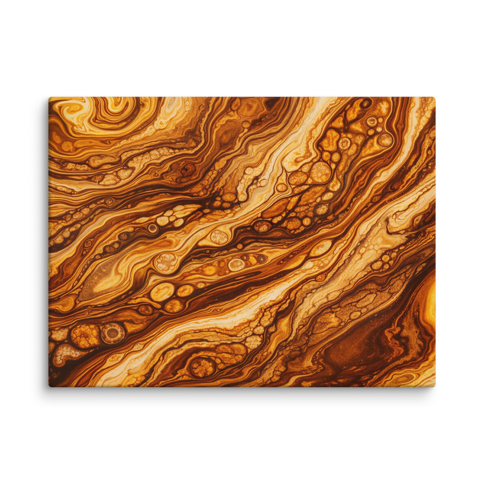 Molten Cells canvas print image for product listing in 24 x 48 inch statement piece