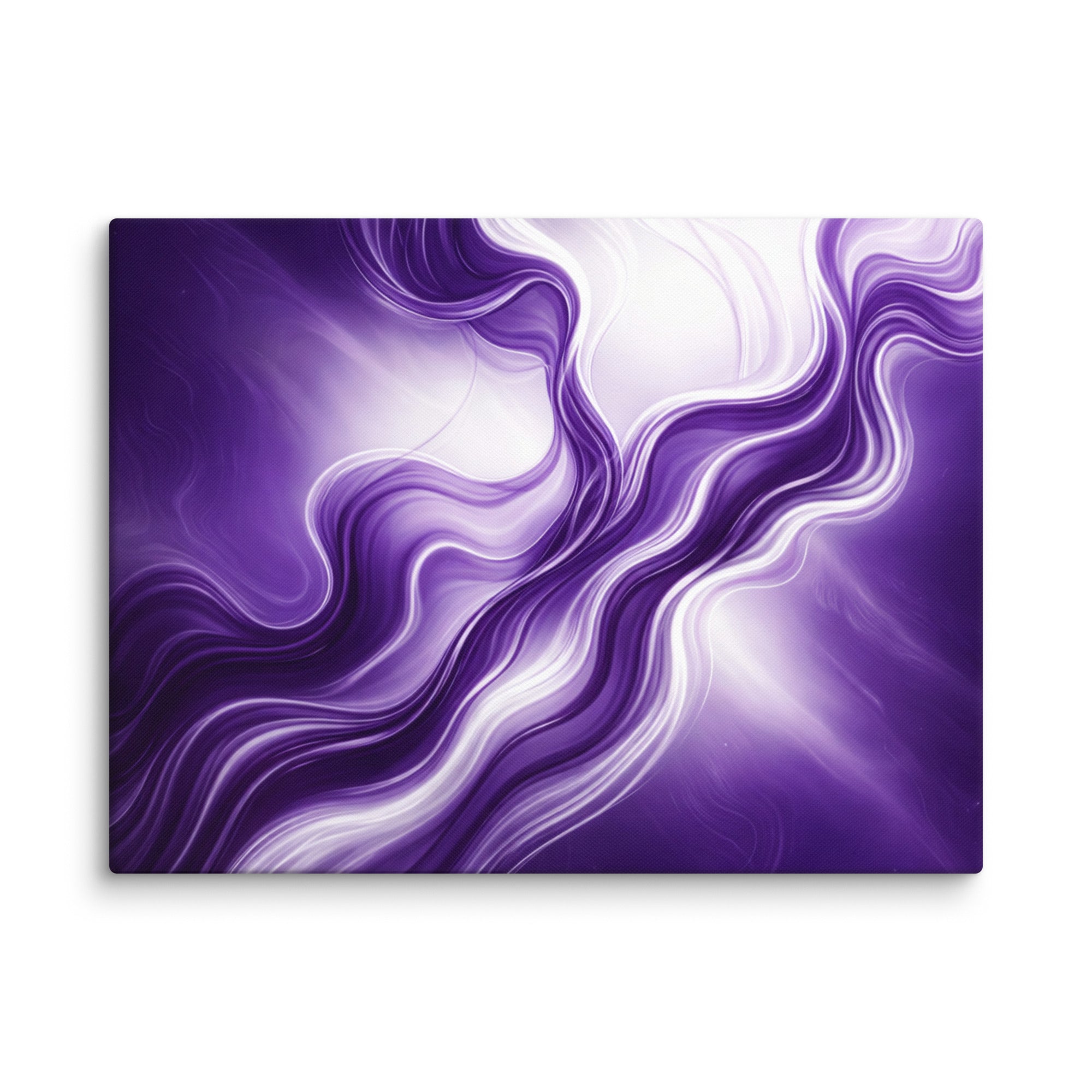 Silk canvas print, wall display view in 24 x 24 inch large size