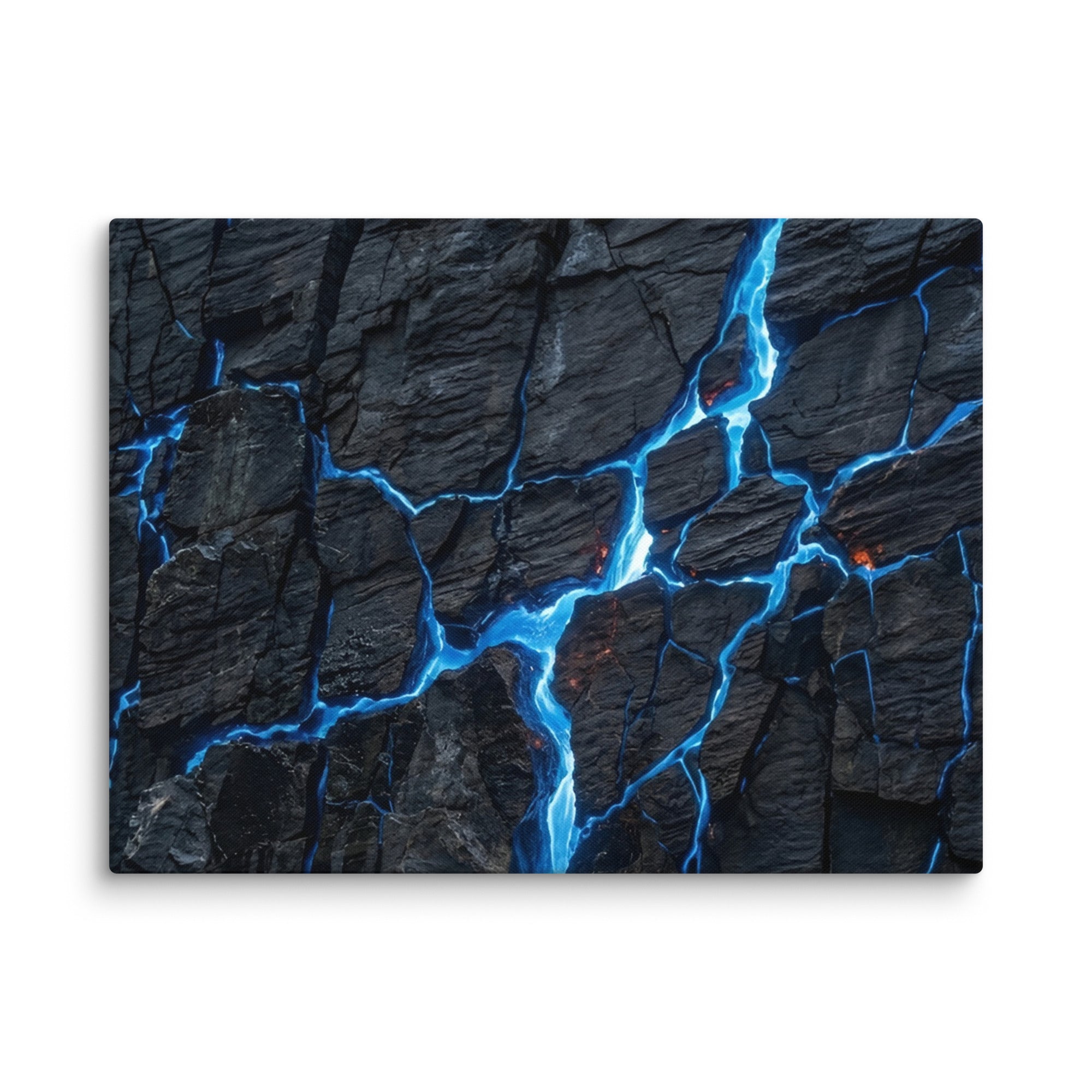 Effusions canvas print with product details shown in 36 x 36 inch statement piece