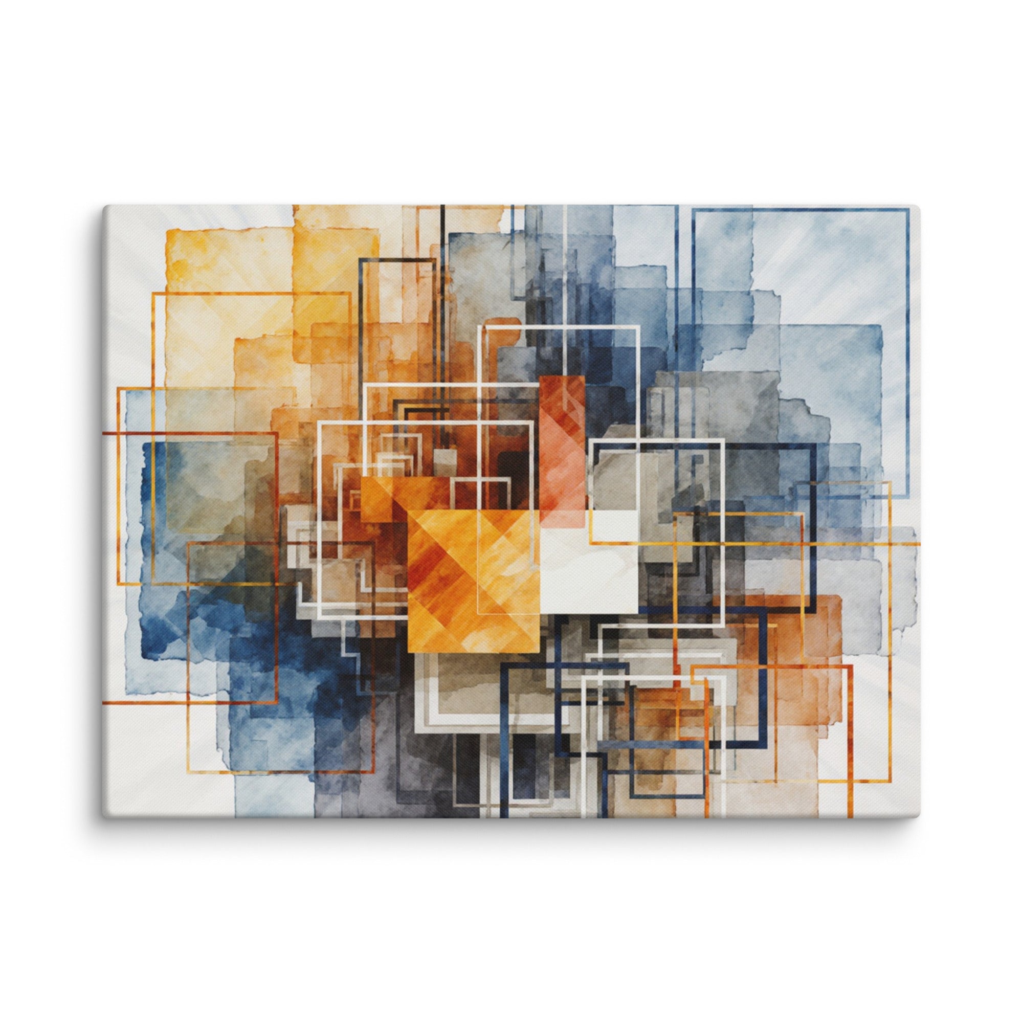 Reticle canvas print with product details shown in 20 x 60 inch statement piece