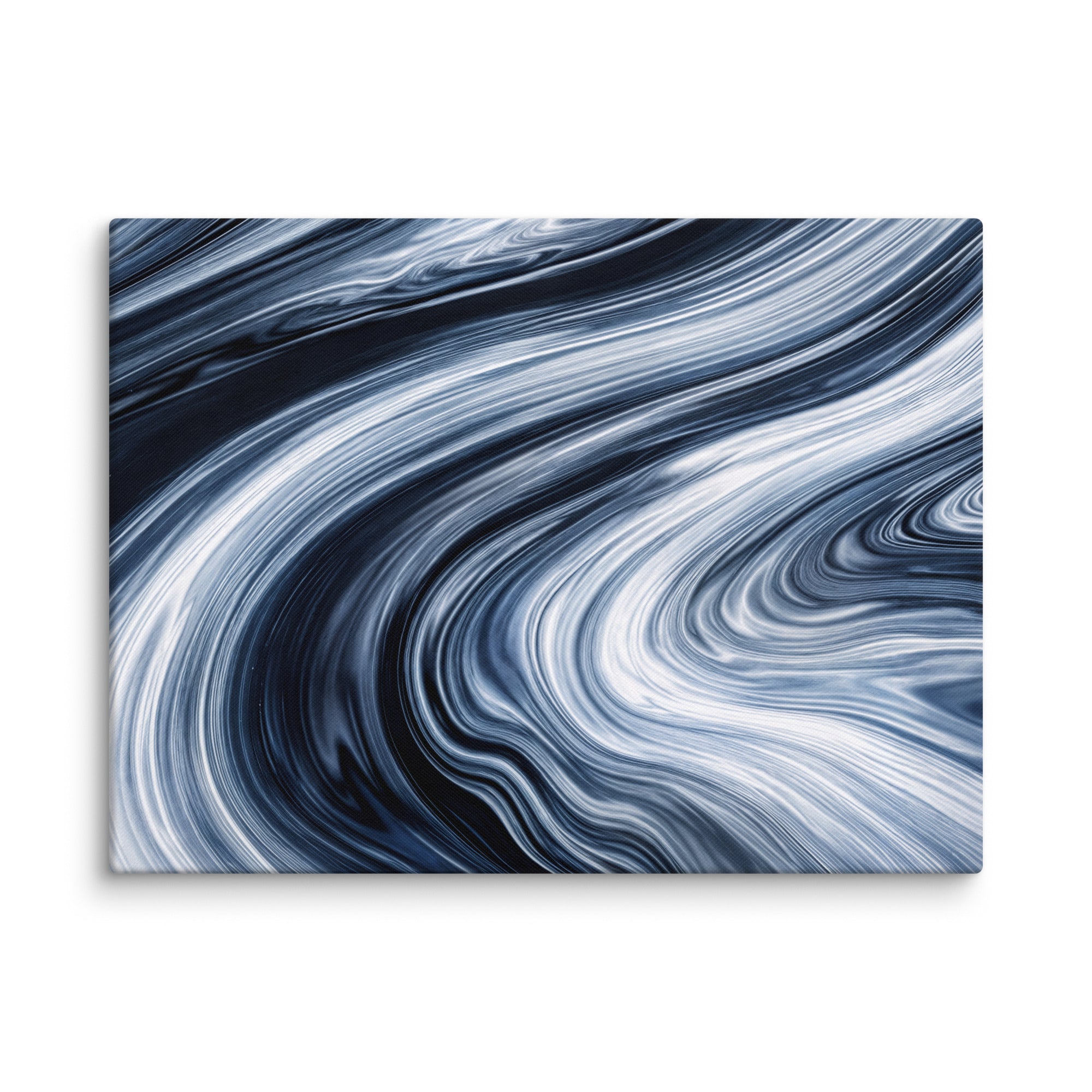 Vortex canvas print with product details shown in 20 x 60 inch statement piece