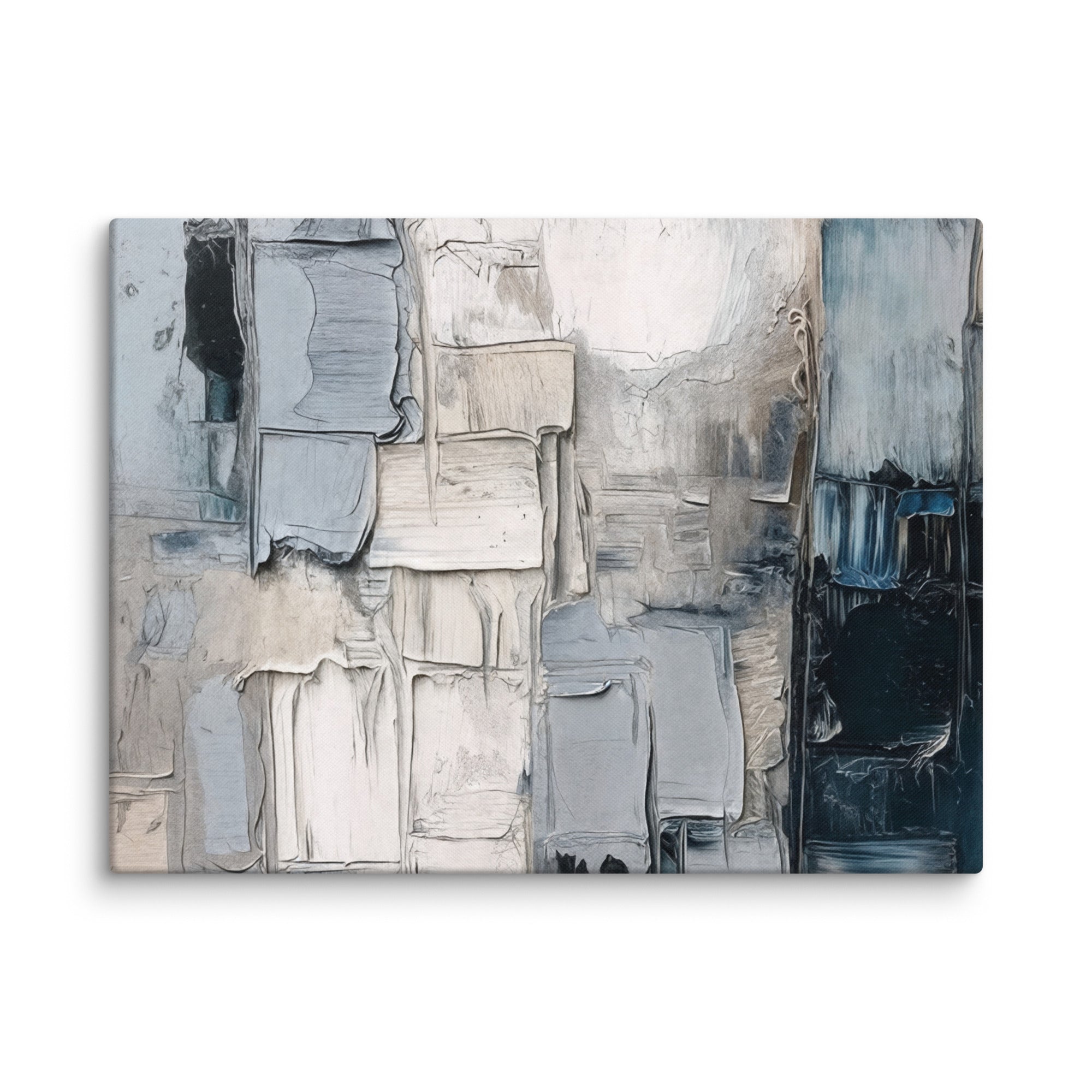Haze canvas print with product details shown in 20 x 60 inch statement piece