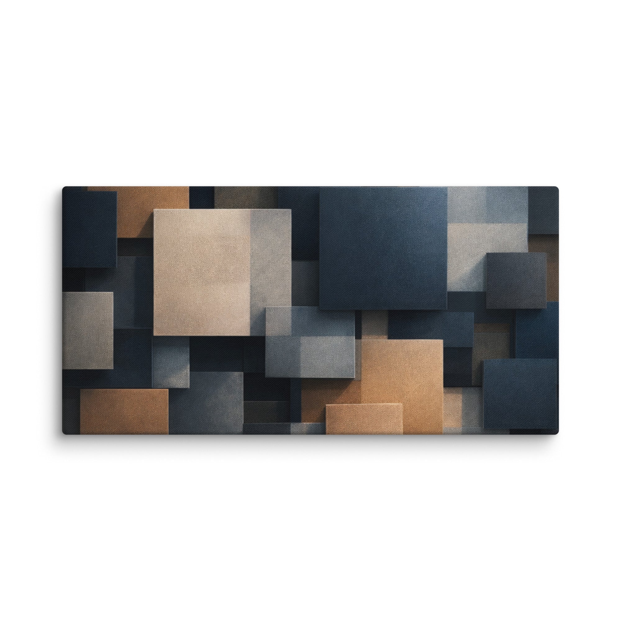 Monolith canvas print, wall display view in 24 x 24 inch large size