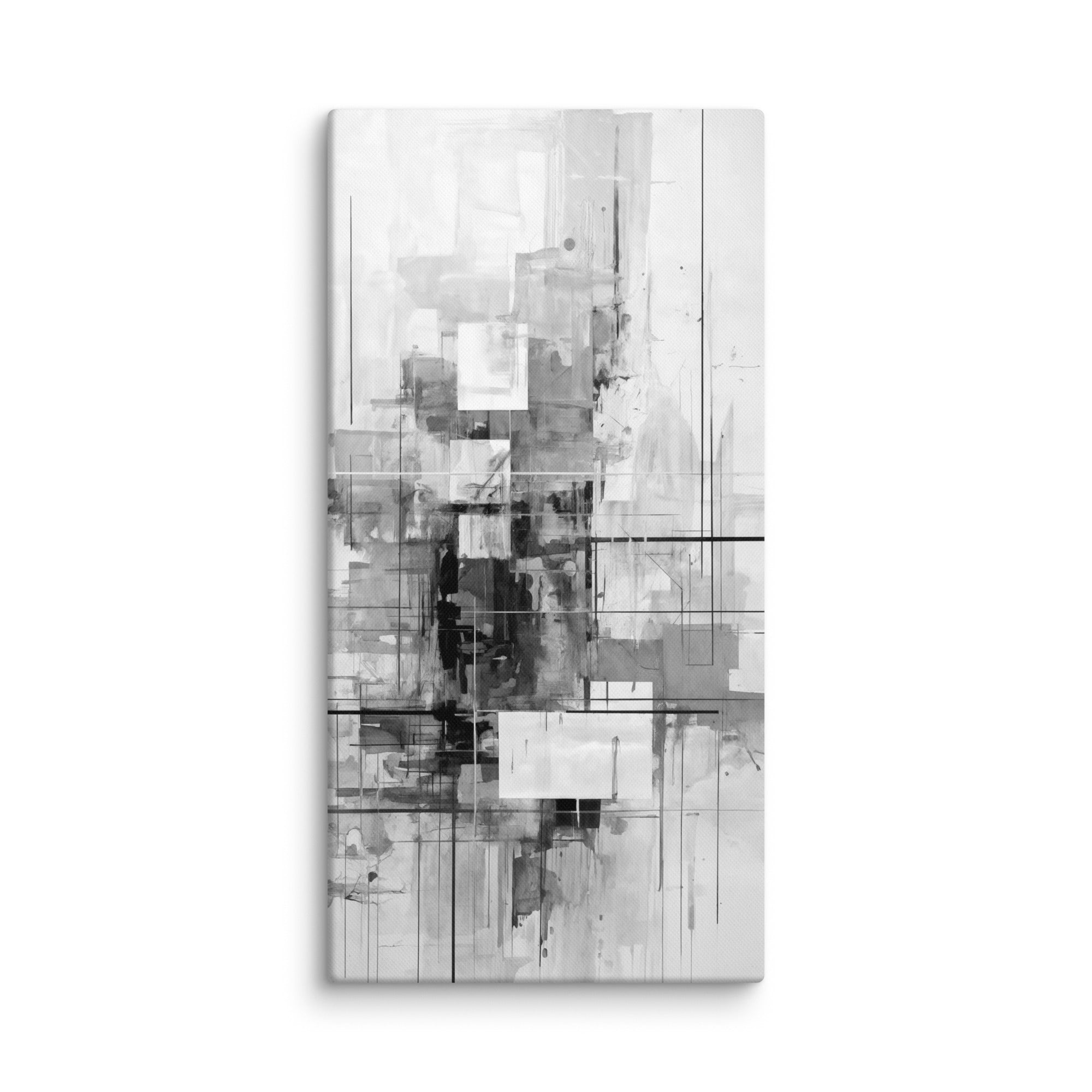 Betrayal canvas urban product mockup in 30 x 40 inch statement piece