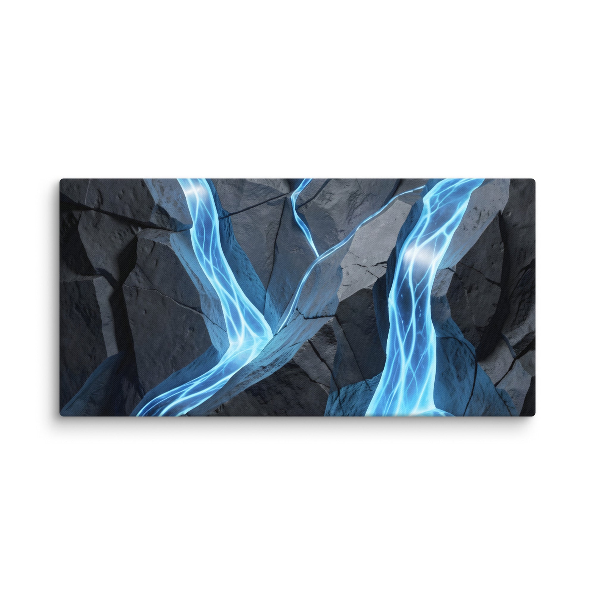 Tephra wall art product image as a canvas print in 11 x 14 inch universal size
