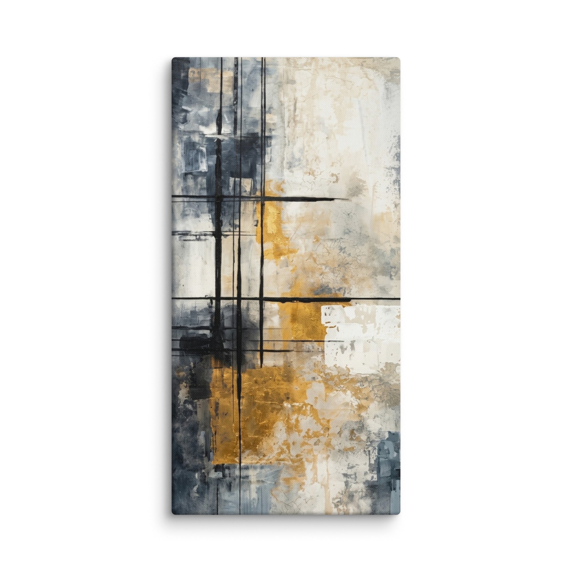 Elitist canvas print with product details shown in 30 x 60 inch statement piece