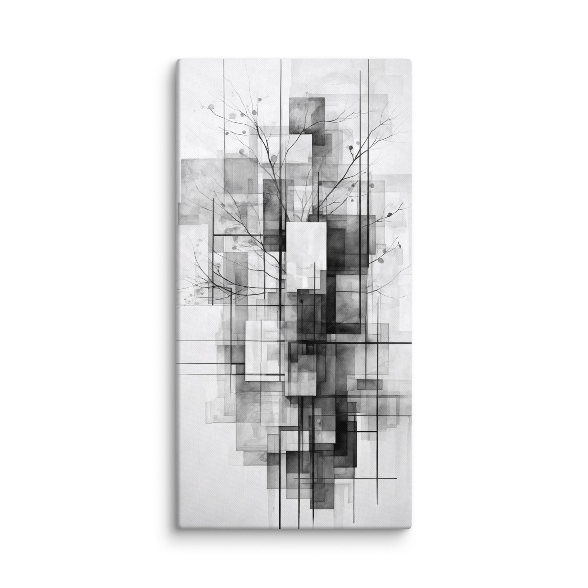 False canvas print, wall display view in 30 x 60 inch statement piece