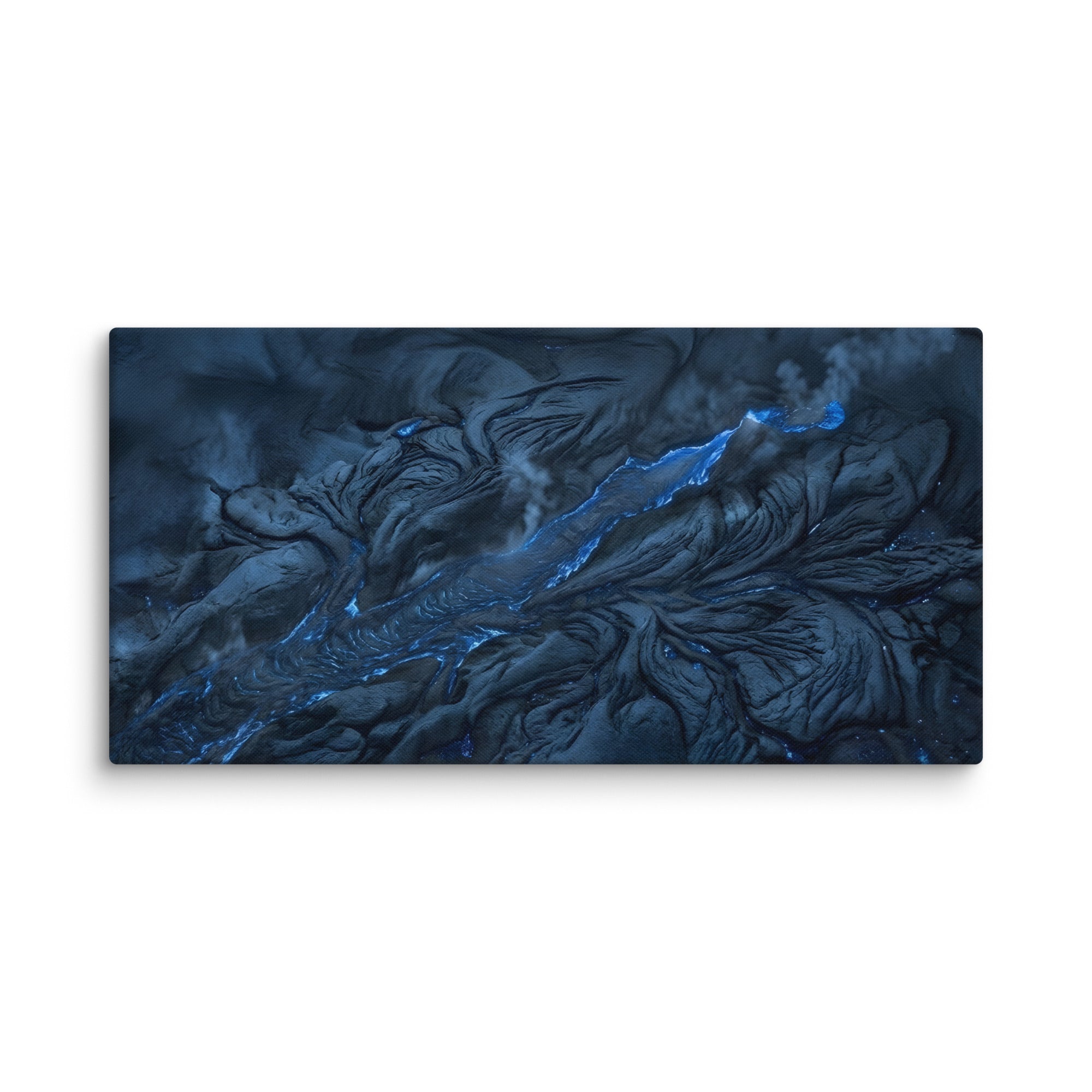 Vent canvas print with product details shown in 37 x 37 inch statement piece