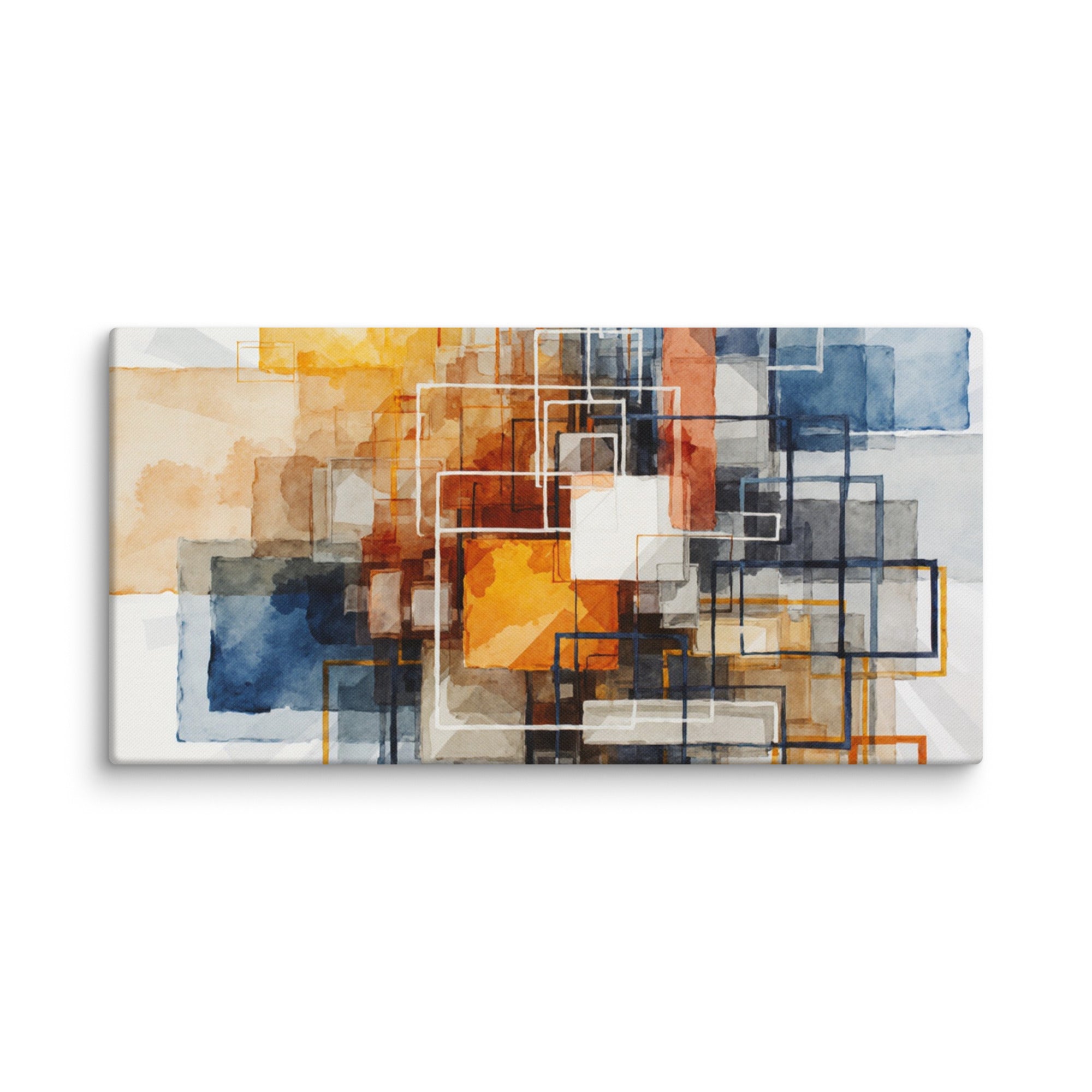 Plinth canvas print, wall display view in 24 x 24 inch large size
