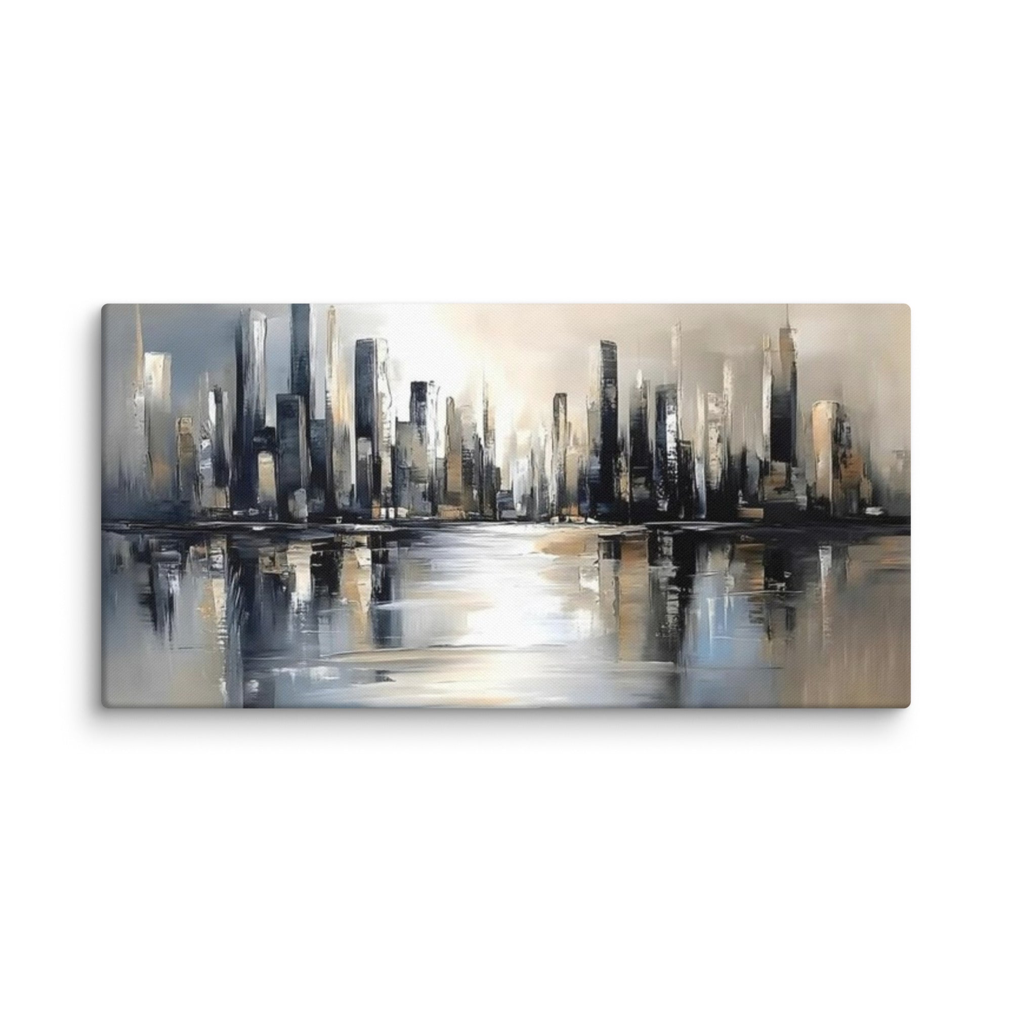 Sharps canvas print, wall display view in 24 x 24 inch large size