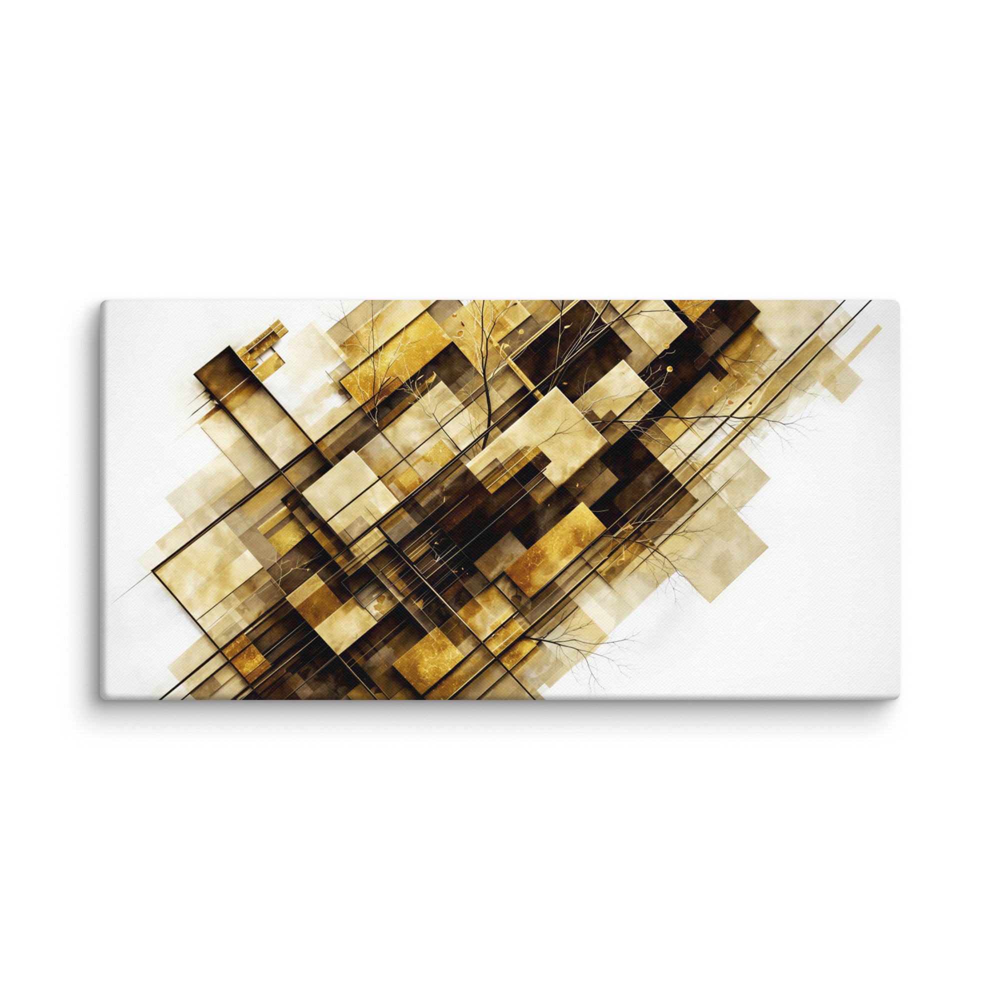 Helios canvas print, wall display view in 24 x 24 inch large size