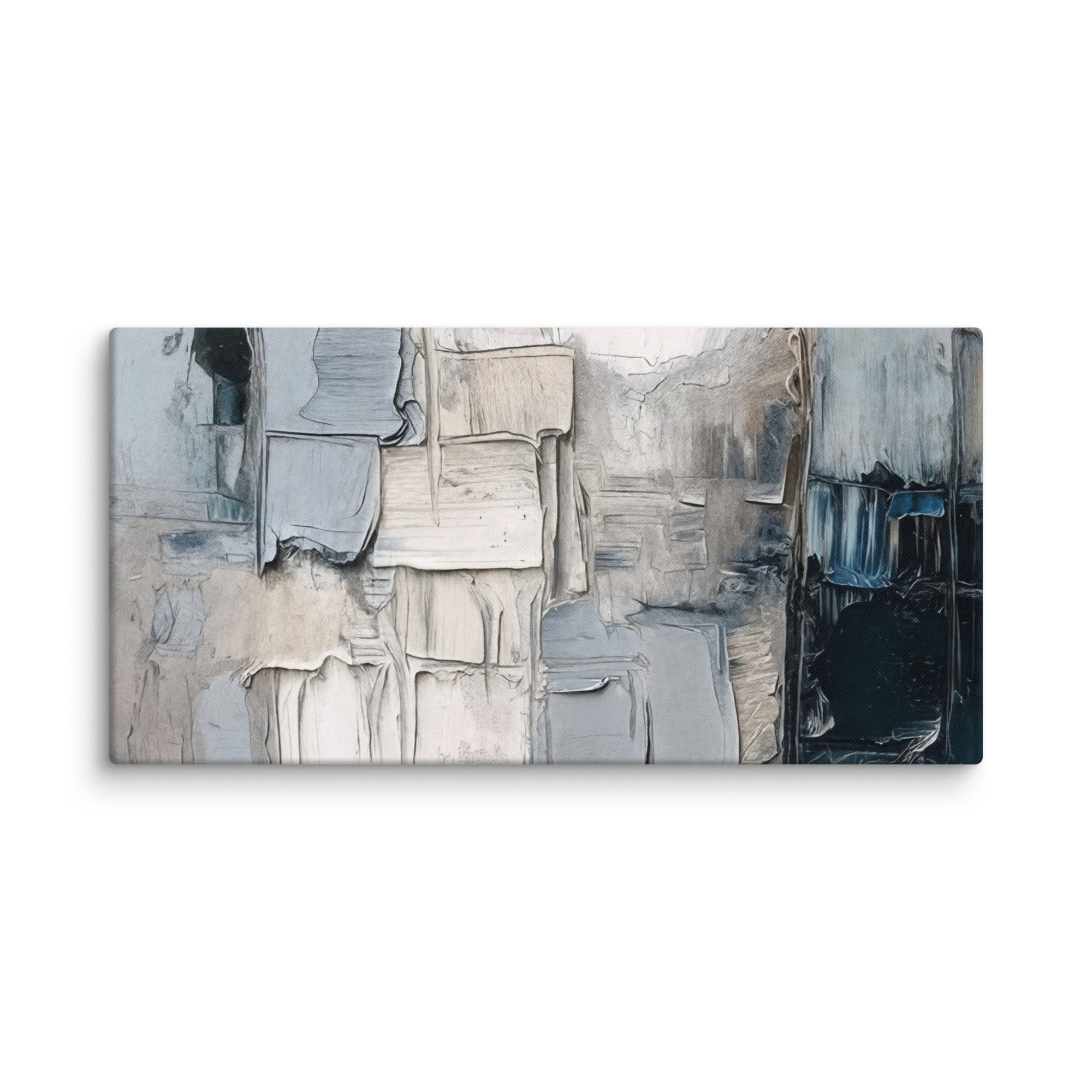 Haze canvas print, wall display view in 24 x 24 inch large size
