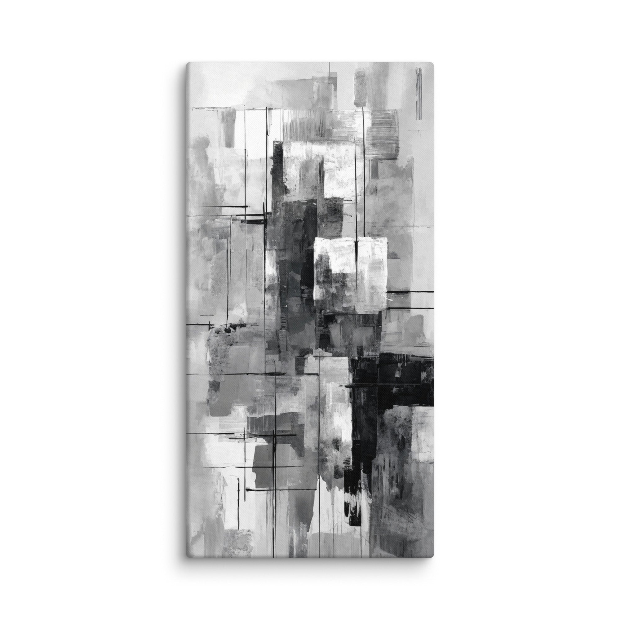 Align canvas print shown in wall display view in 6 x 6 inch universal size