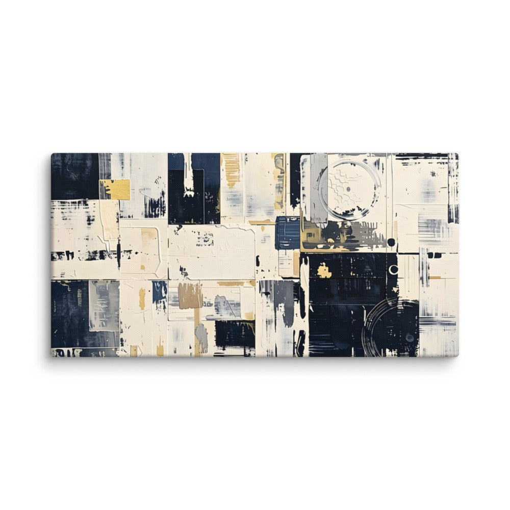 Printful official Canvas mockup - 30″×60″