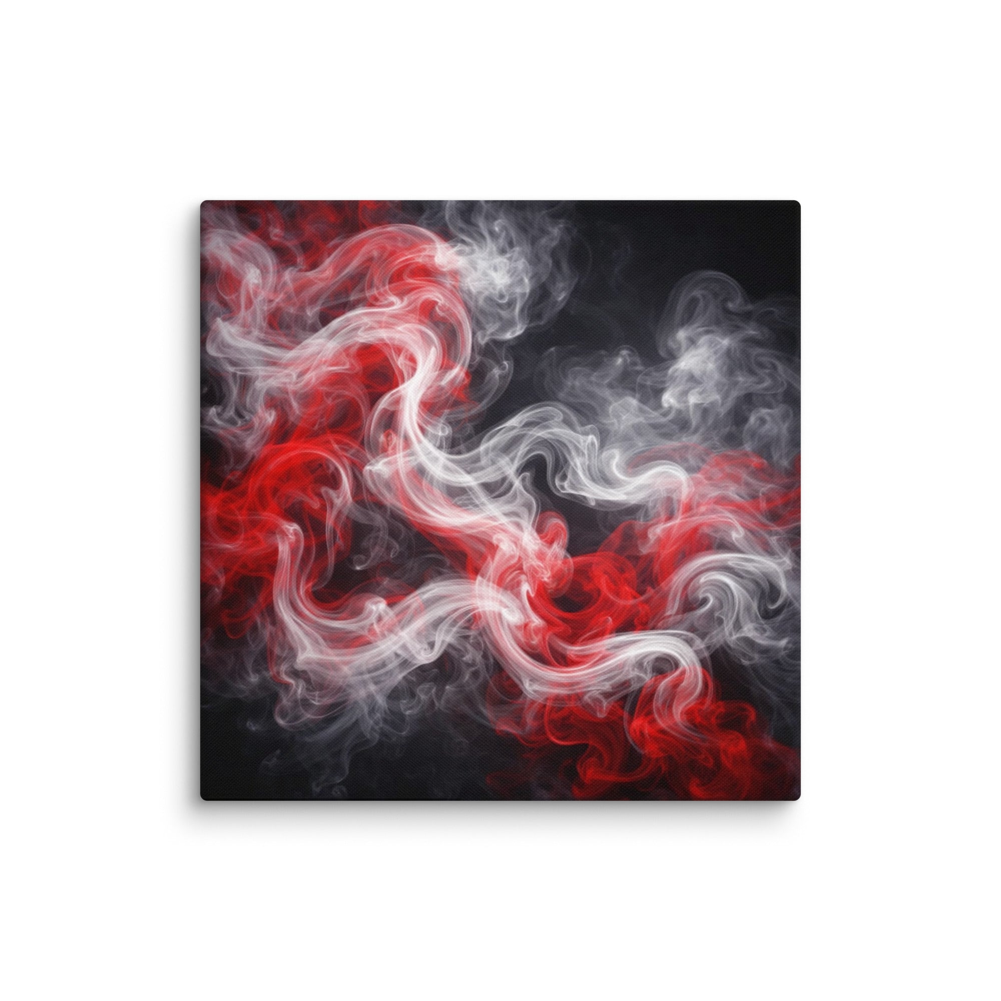 Charged canvas print front-facing product image in 32 x 32 inch statement piece