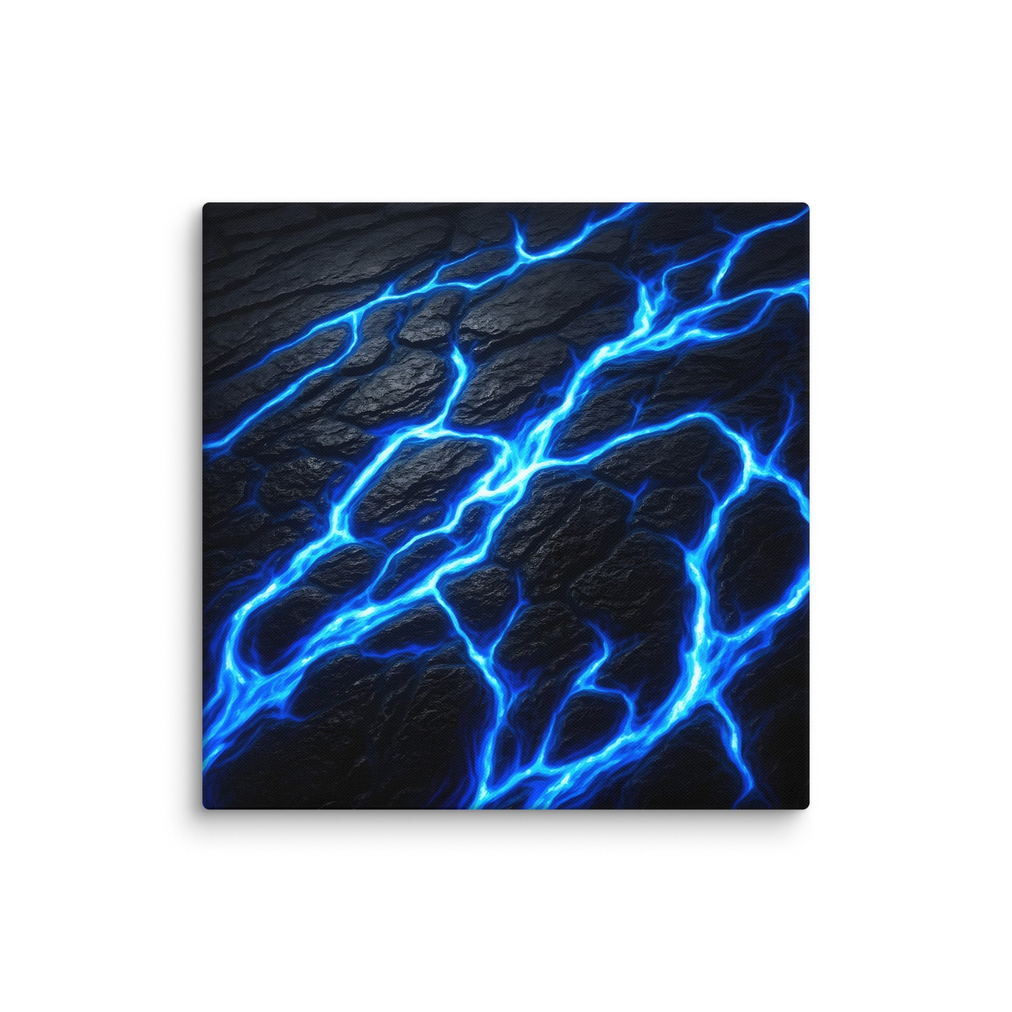 Fissure canvas print, wall display view in 40 x 55 inch statement piece