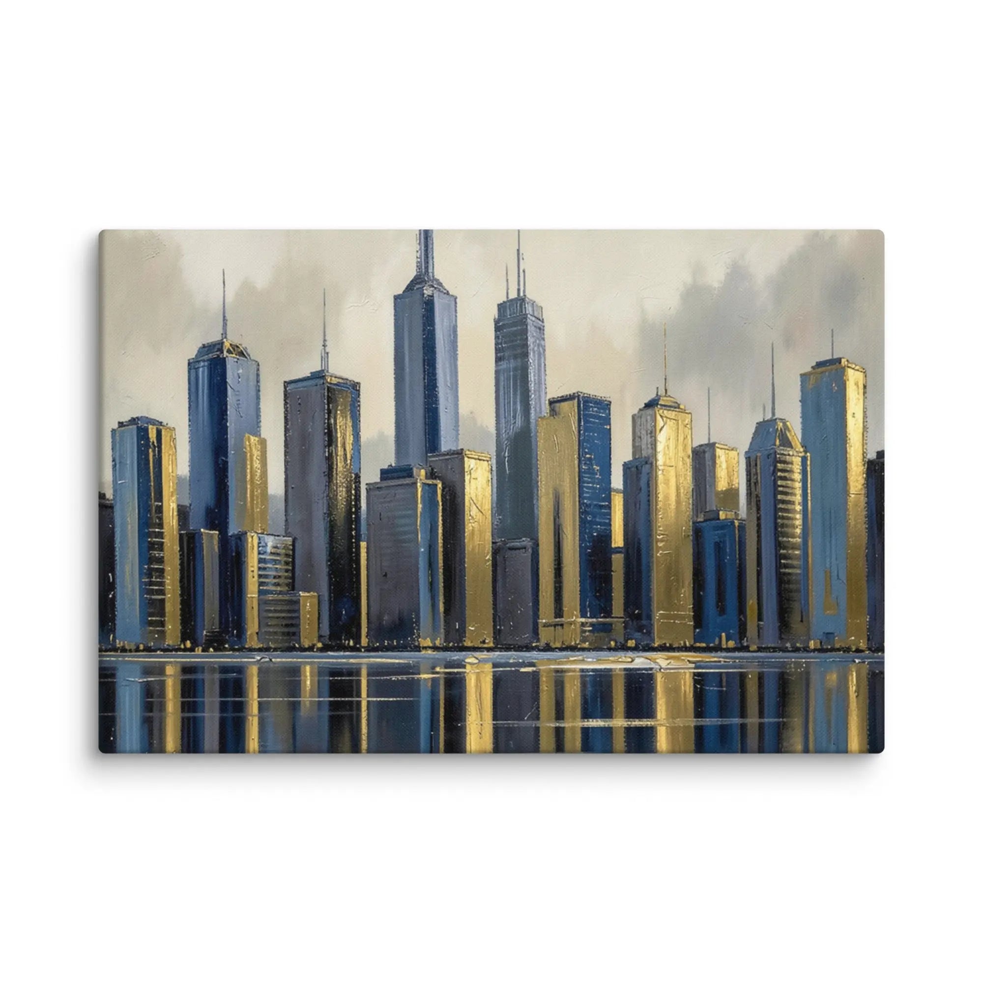 Lumina canvas skyline image for product listing in 32 x 48 inch statement piece