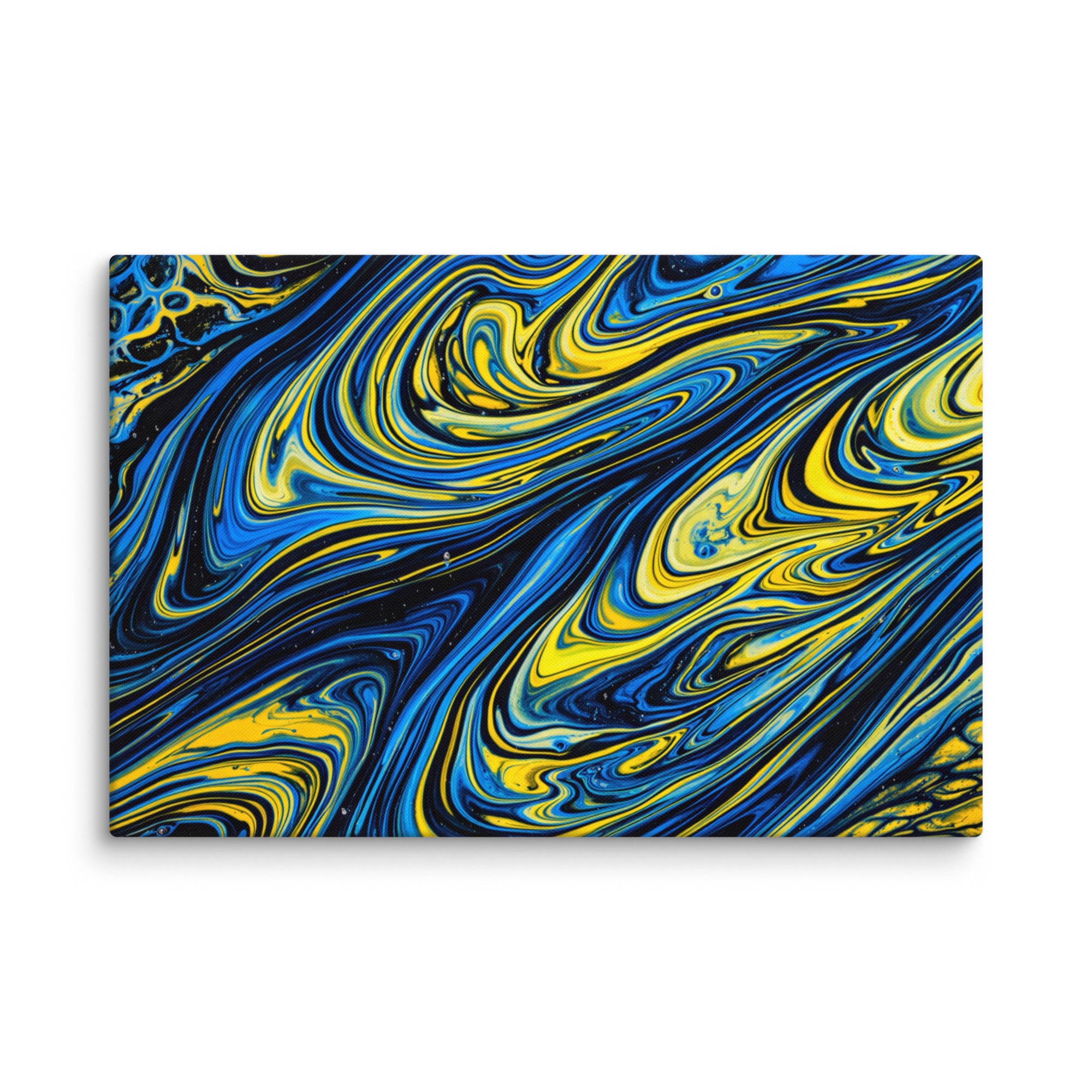Coral canvas print product image in 28 x 40 inch statement piece