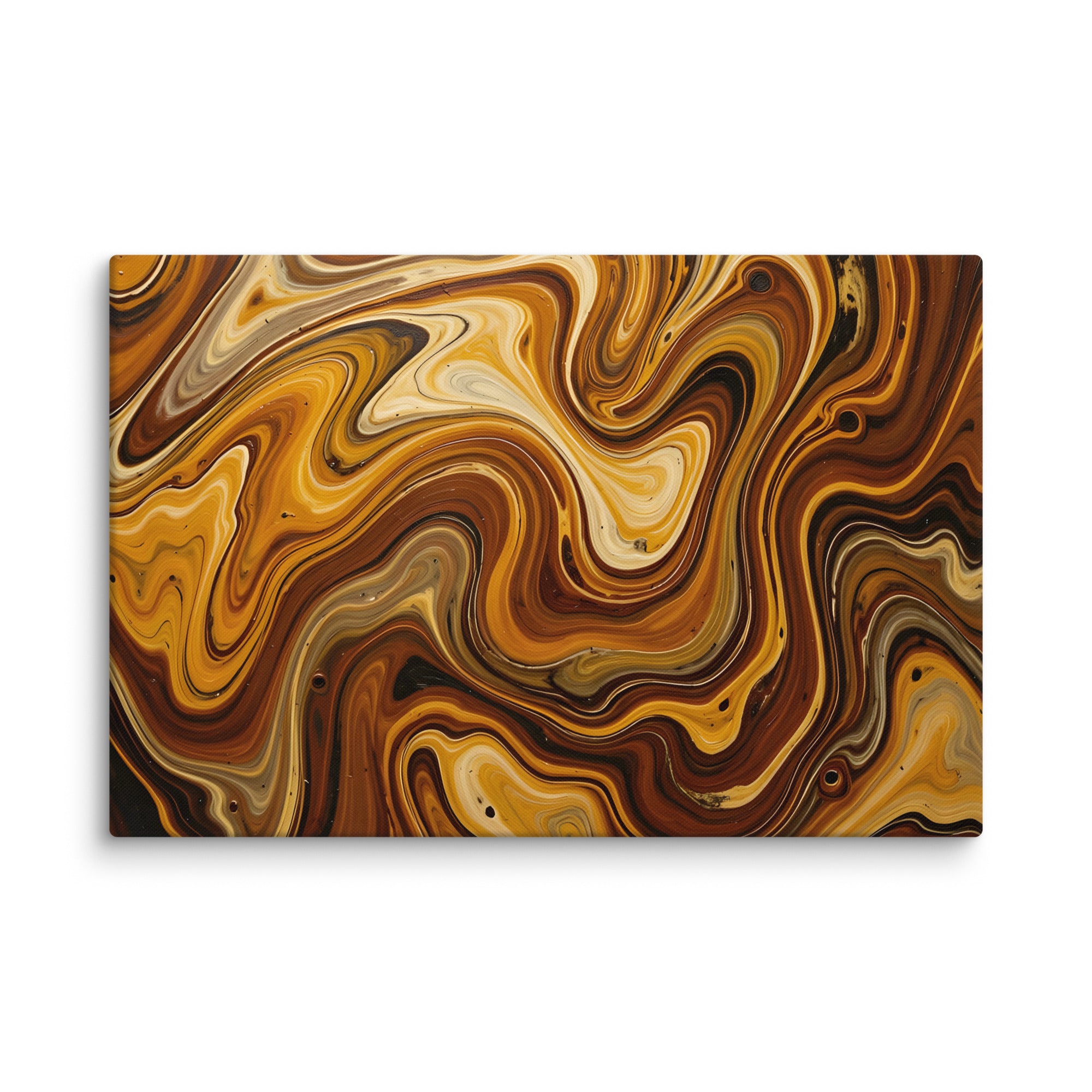 Molten Earth wall art product image as a canvas print in 24 x 36 inch statement piece