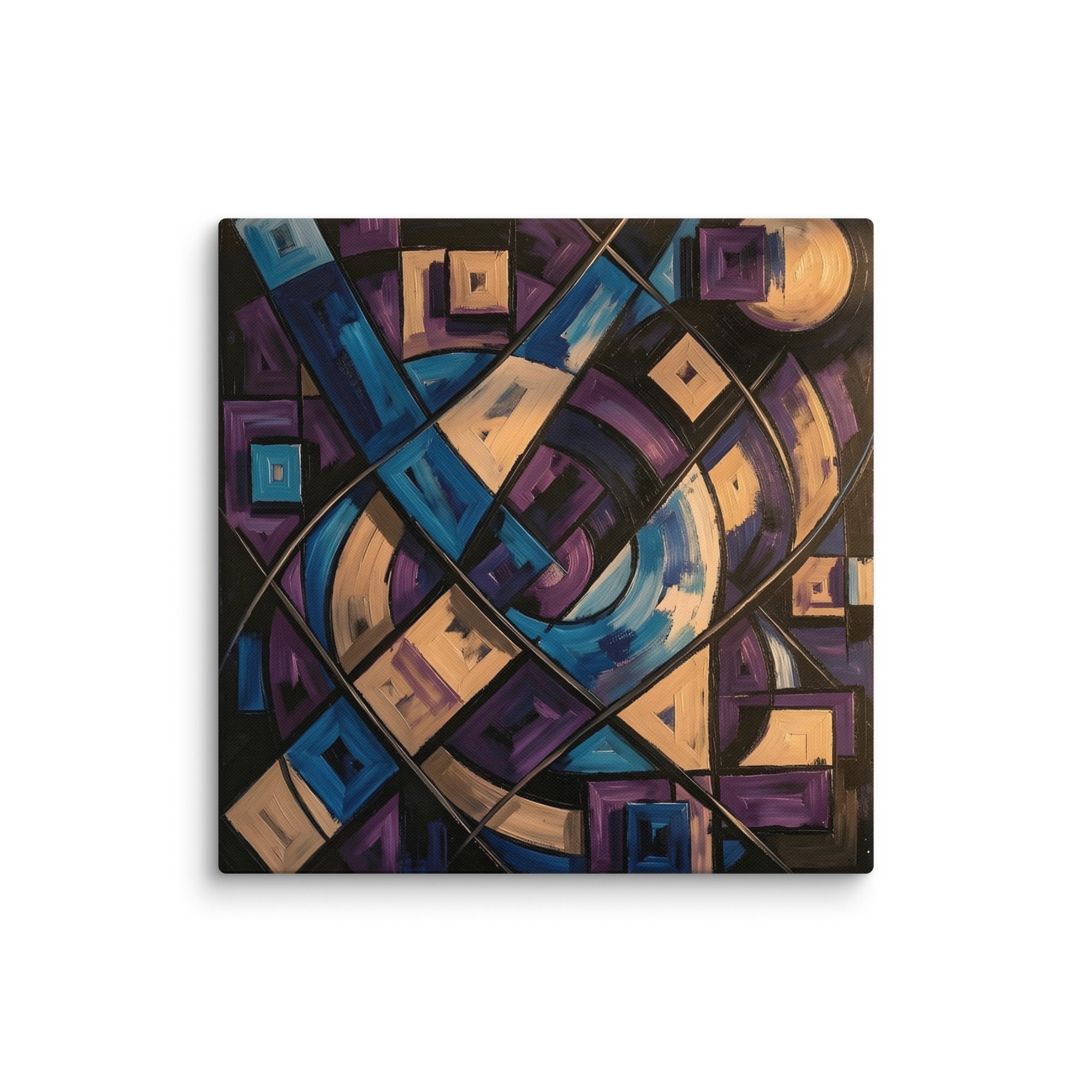 Relic canvas print with product details shown in 36 x 36 inch statement piece