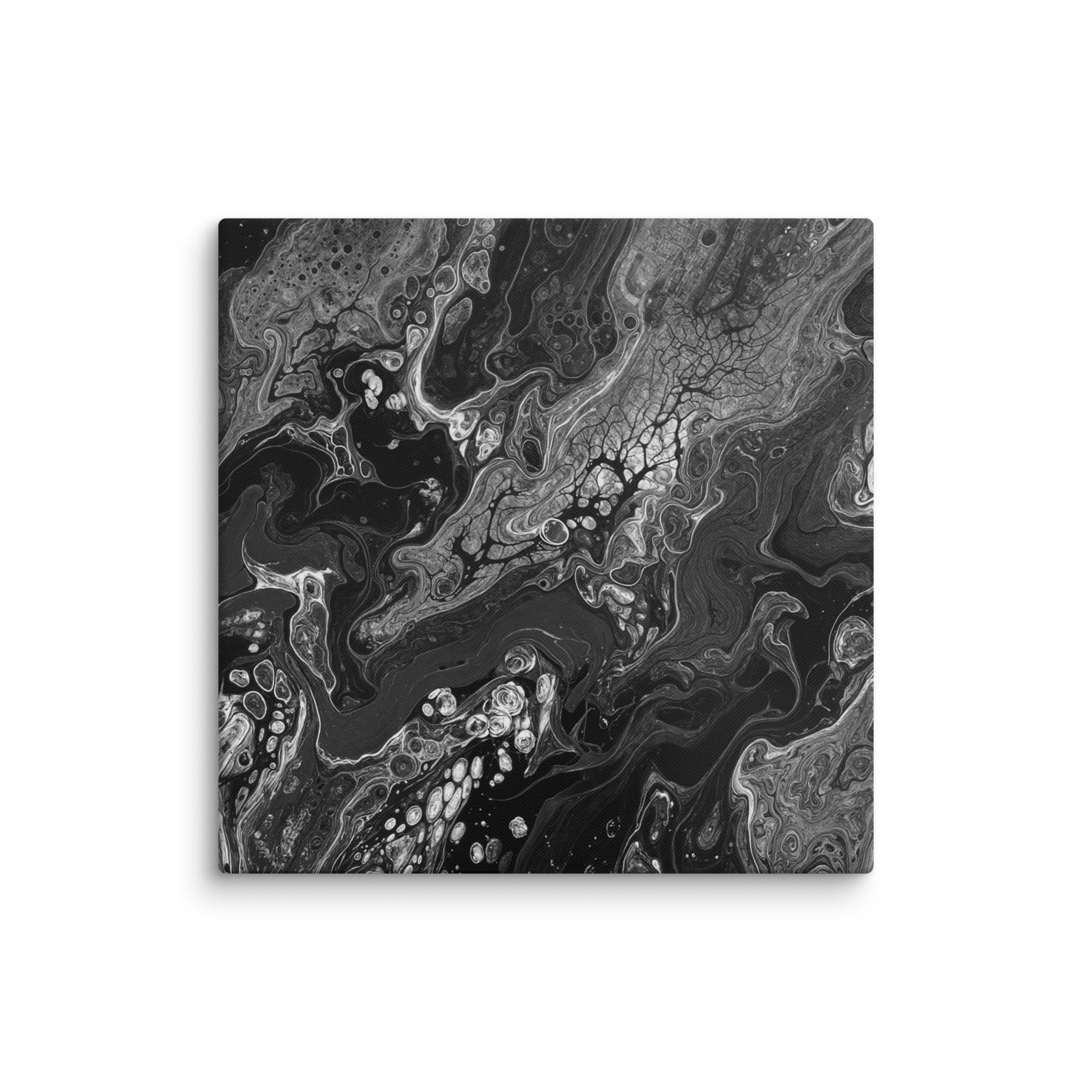 Dark Matter wall art product image as a canvas print in 24 x 36 inch statement piece
