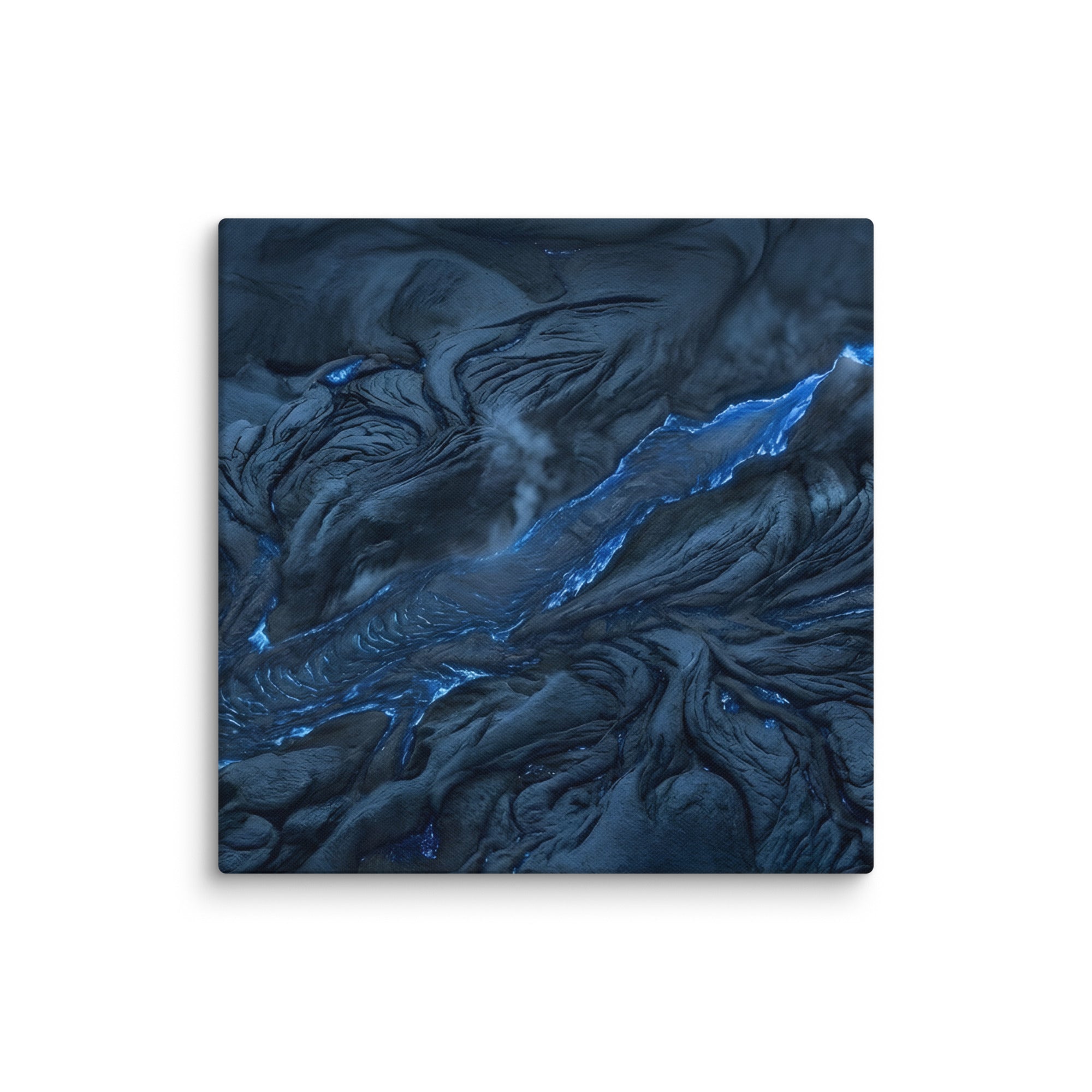 Vent canvas print shown in wall display view