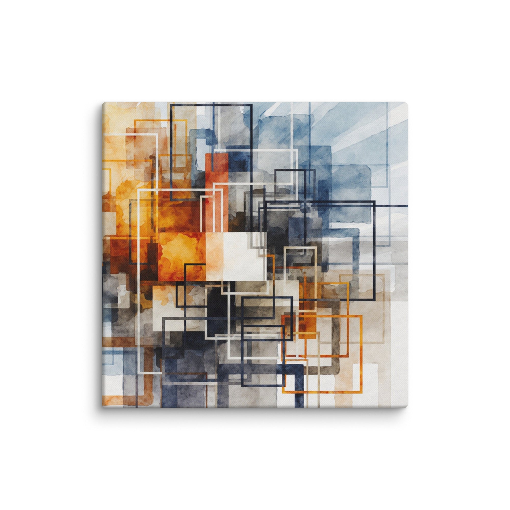 Tessera wall art product image as a canvas print in 24 x 36 inch statement piece