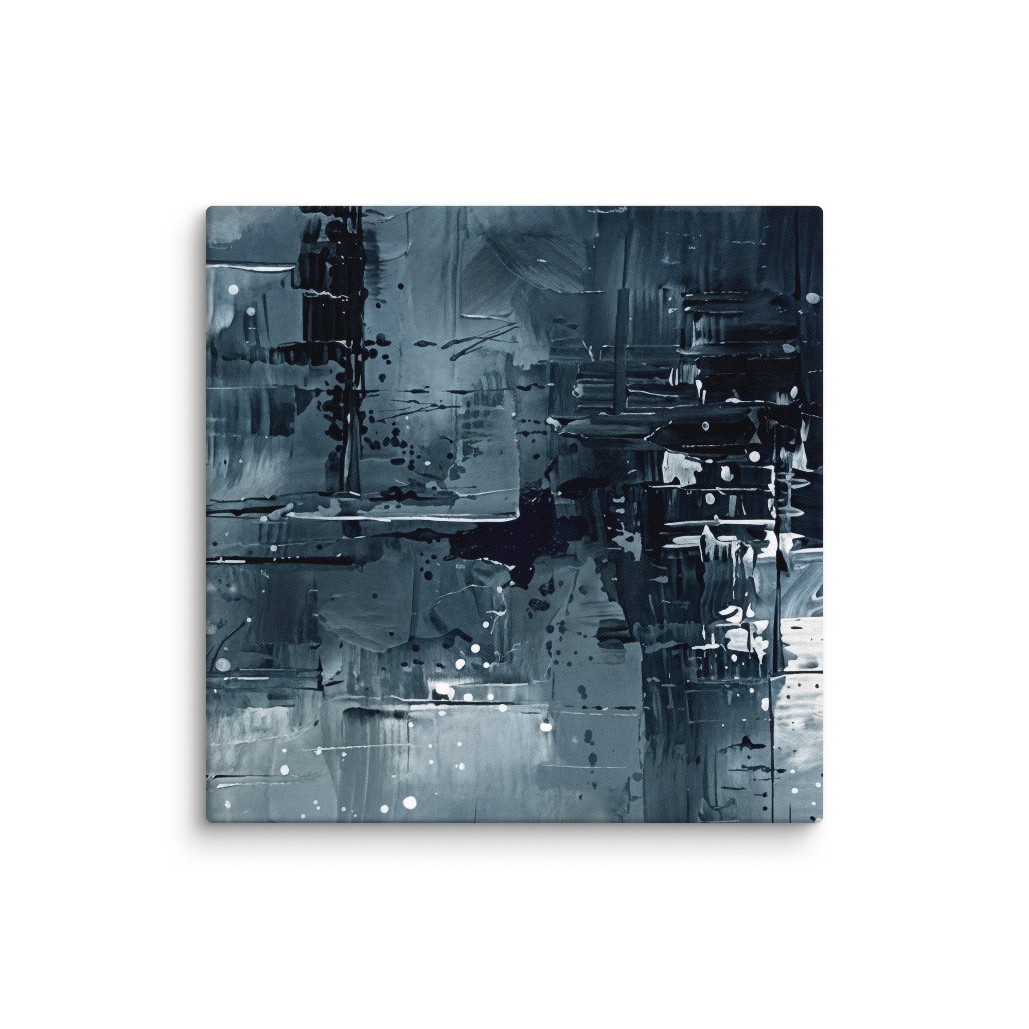 Amidst canvas print shown in wall display view in 30 x 40 inch statement piece