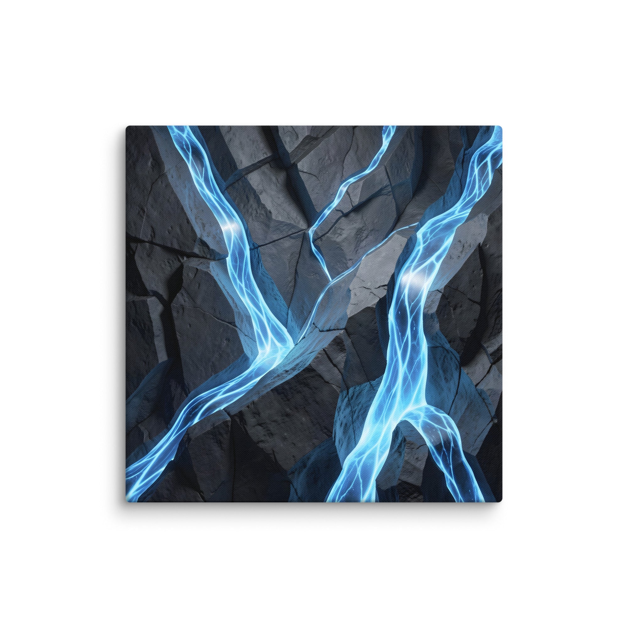 Tephra canvas print front-facing product image in 30 x 40 inch statement piece