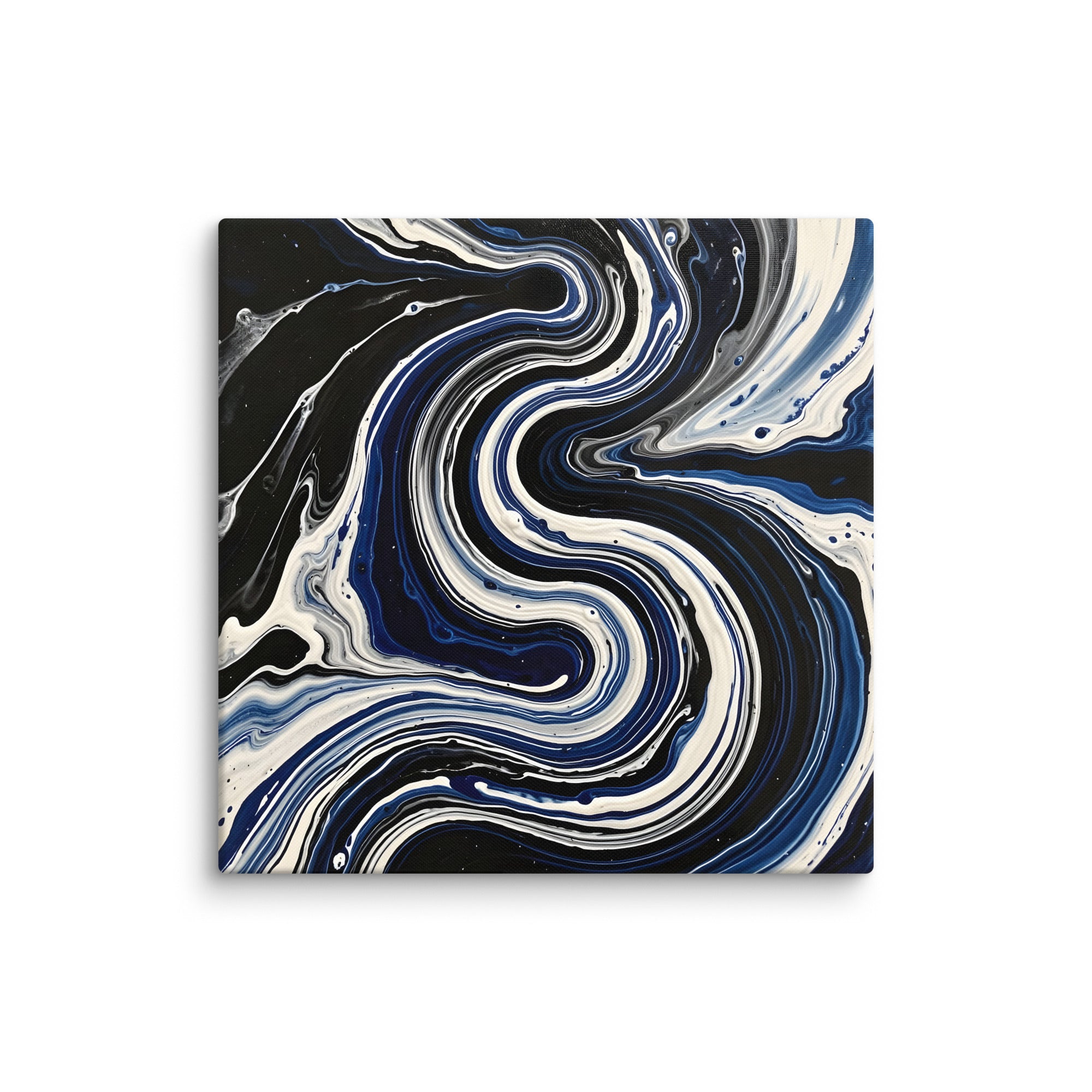 Midnight Surge canvas print front-facing product image in 24 x 48 inch statement piece