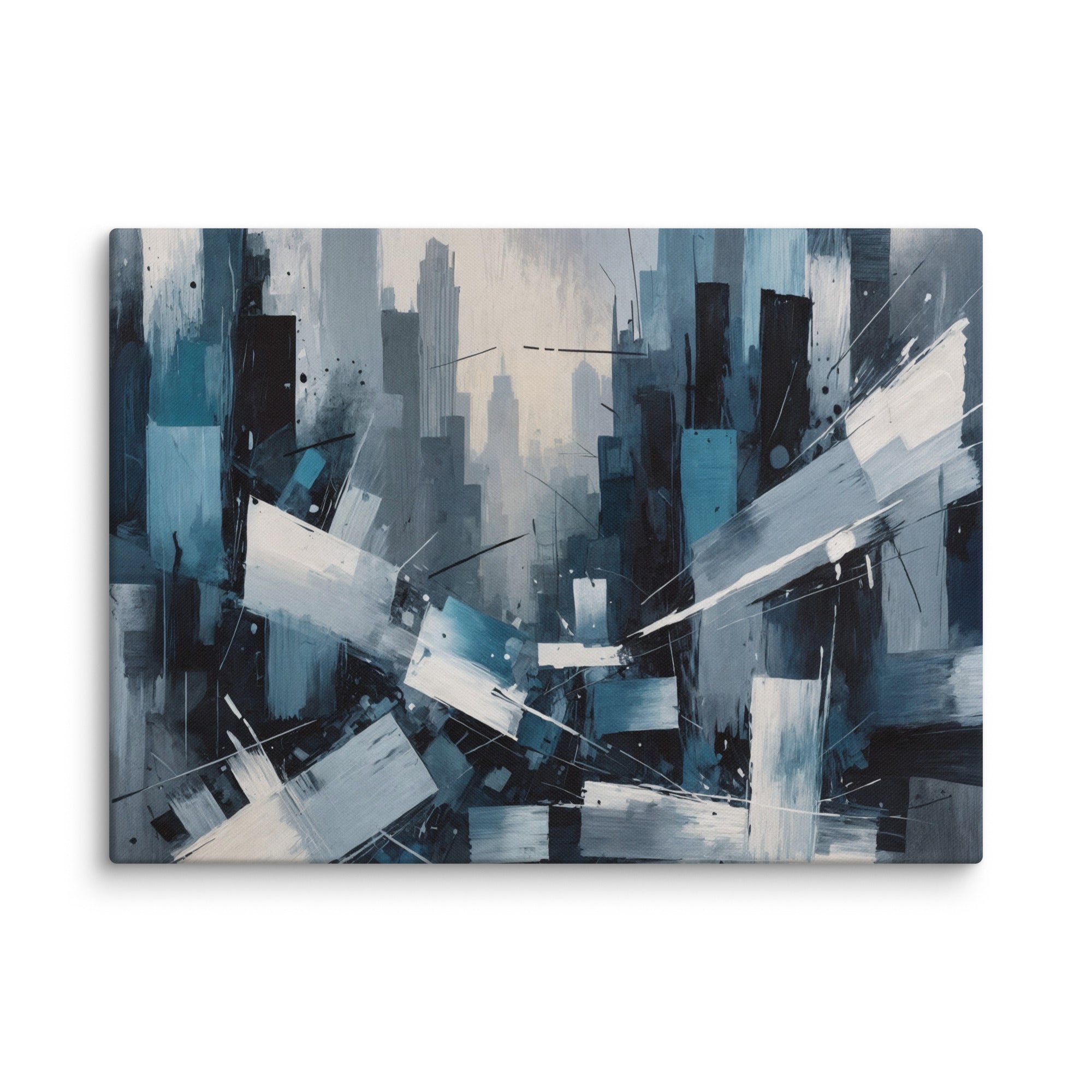 Zephyr canvas skyline image for product listing in 40 x 60 inch statement piece
