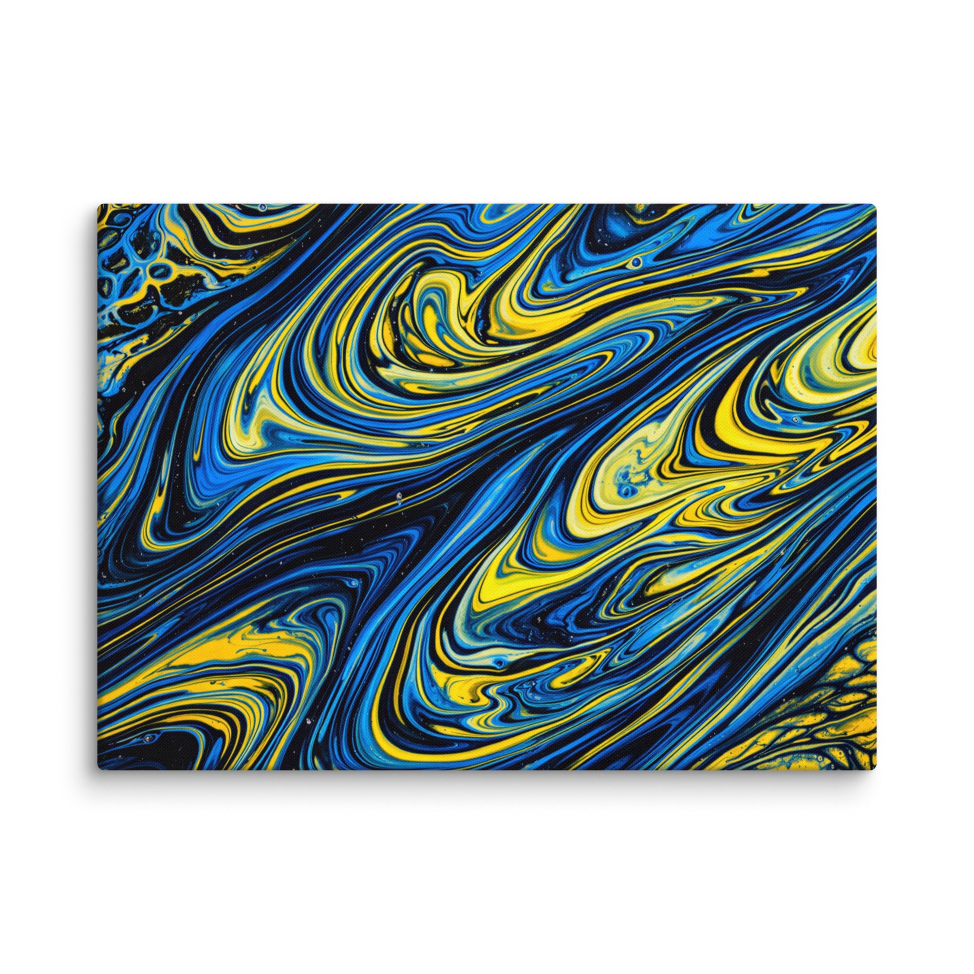Coral canvas print front-facing product image in 30 x 60 inch statement piece