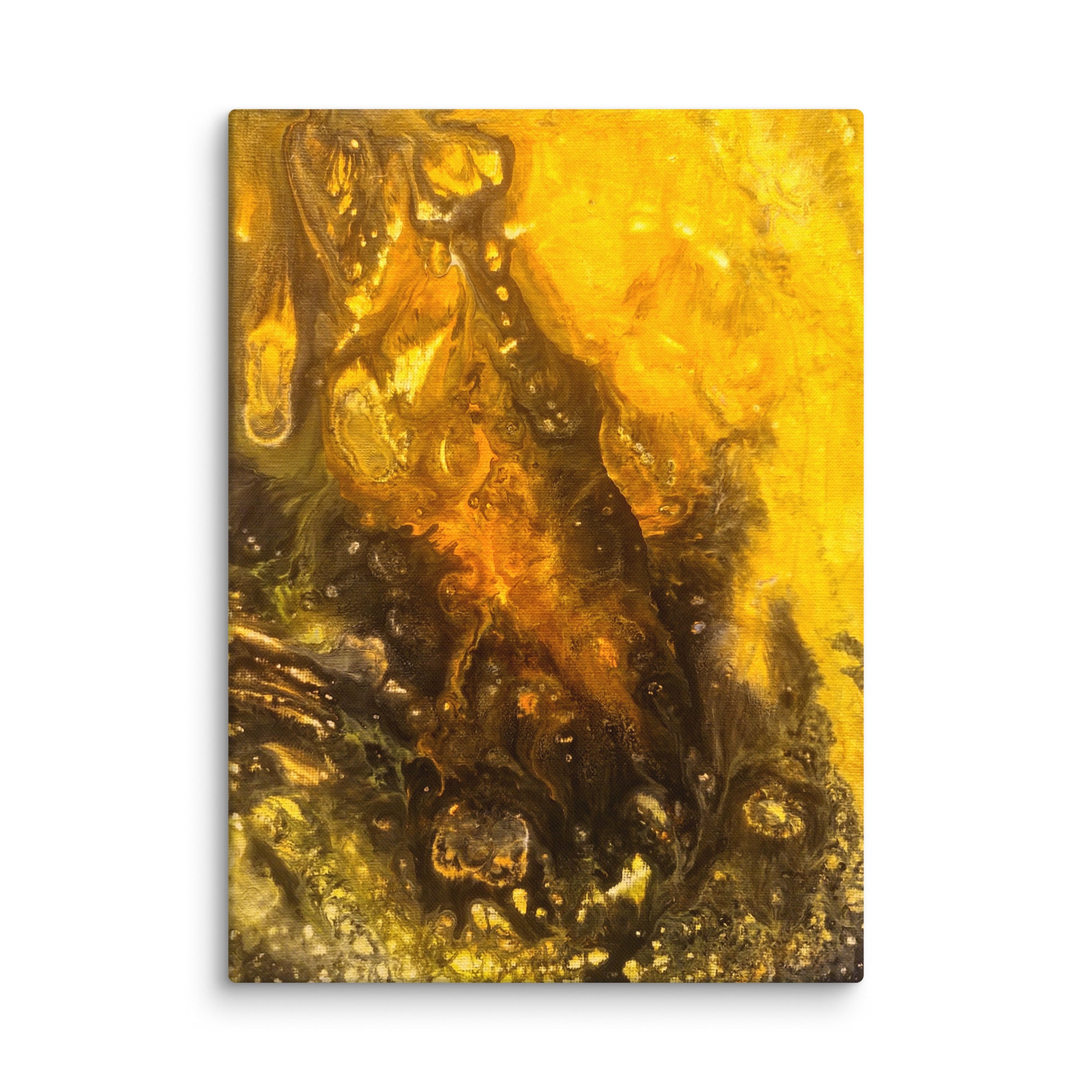 Flame canvas print front-facing product image in 30 x 40 inch statement piece