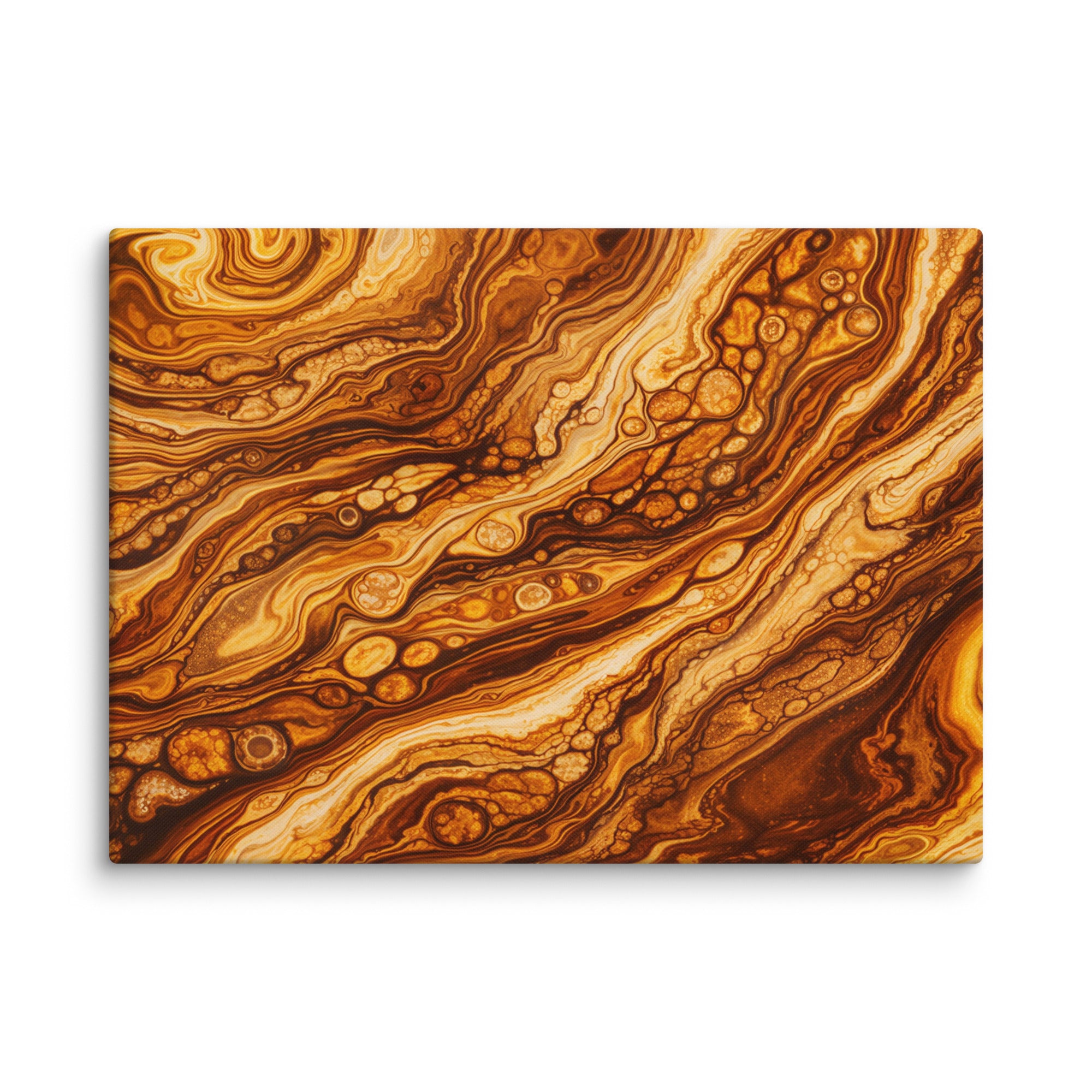 Molten Cells canvas print front-facing product image in 30 x 40 inch statement piece