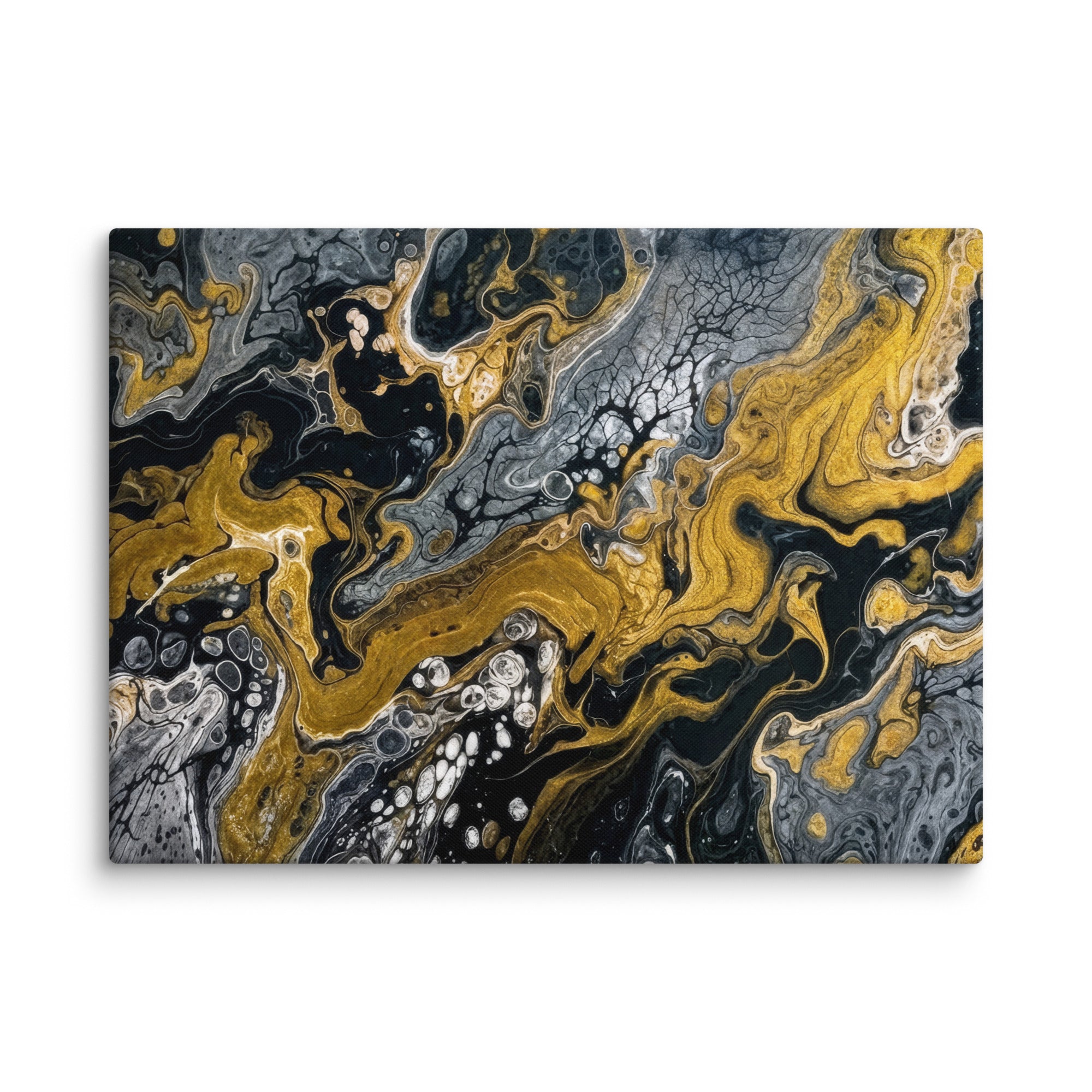 Aurum canvas print, wall display view in 40 x 60 inch statement piece