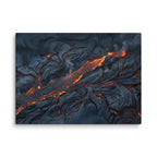 Molten wall art product image as a canvas print