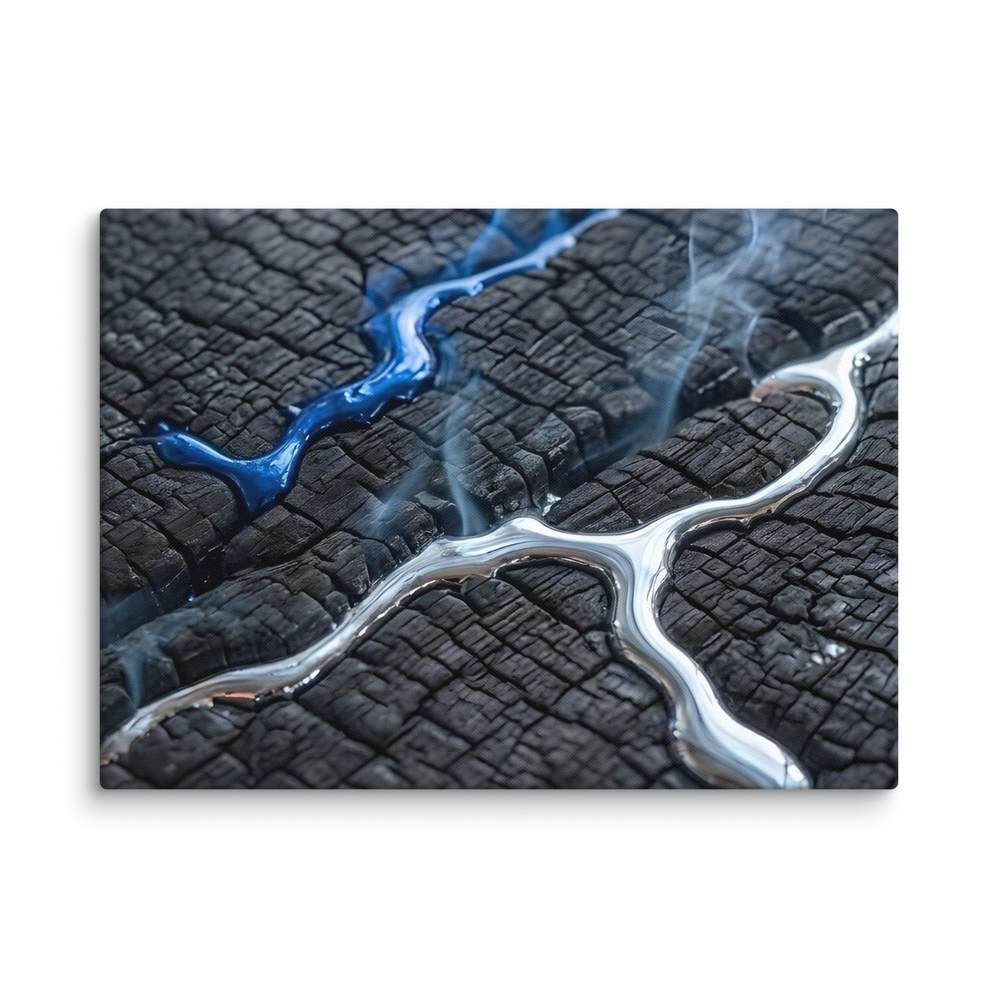 Rhyolite canvas print front-facing product image in 30 x 40 inch statement piece