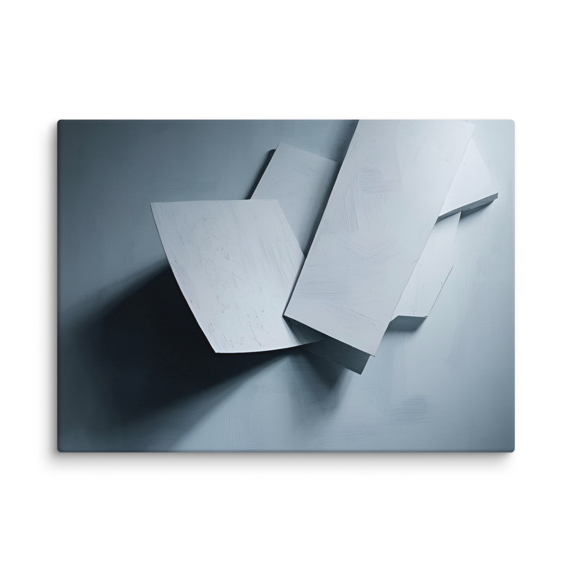 Silhouette canvas print product mockup in 26 x 40 inch statement piece