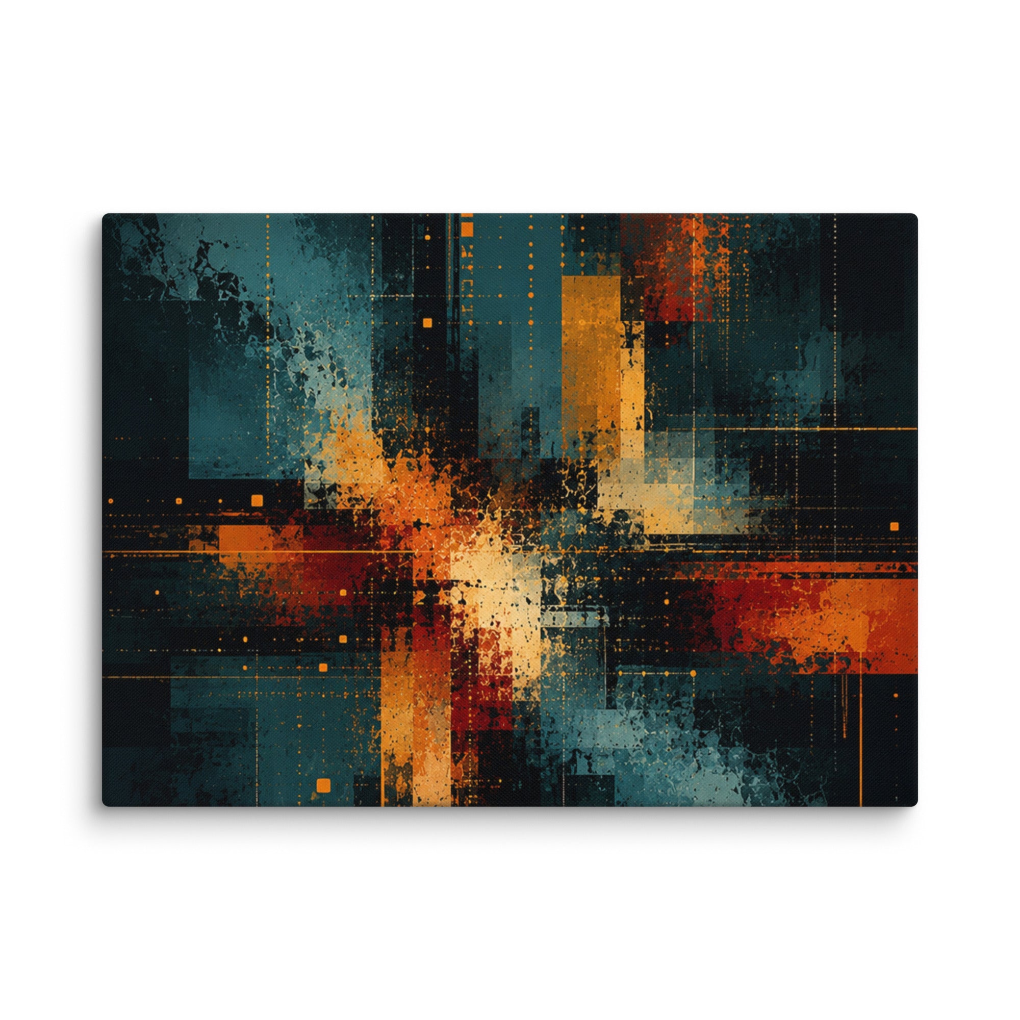 Axion canvas print wall display image in 26 x 26 inch large size