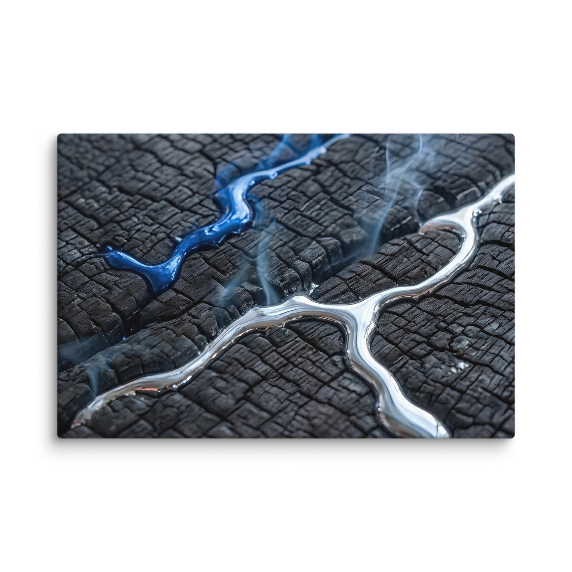Rhyolite canvas print wall display image in 30 x 60 inch statement piece