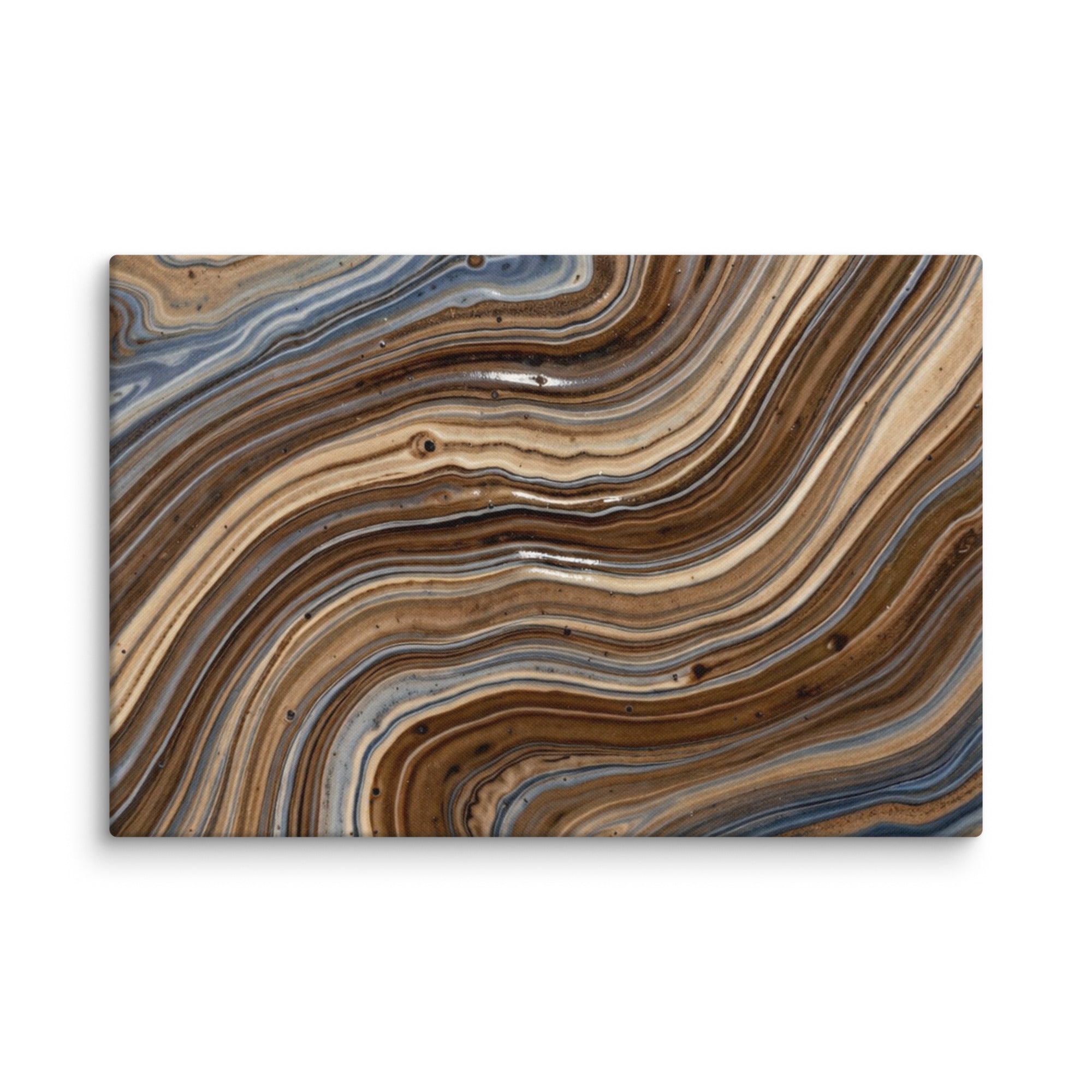 Dunes canvas print product mockup in 32 x 32 inch statement piece
