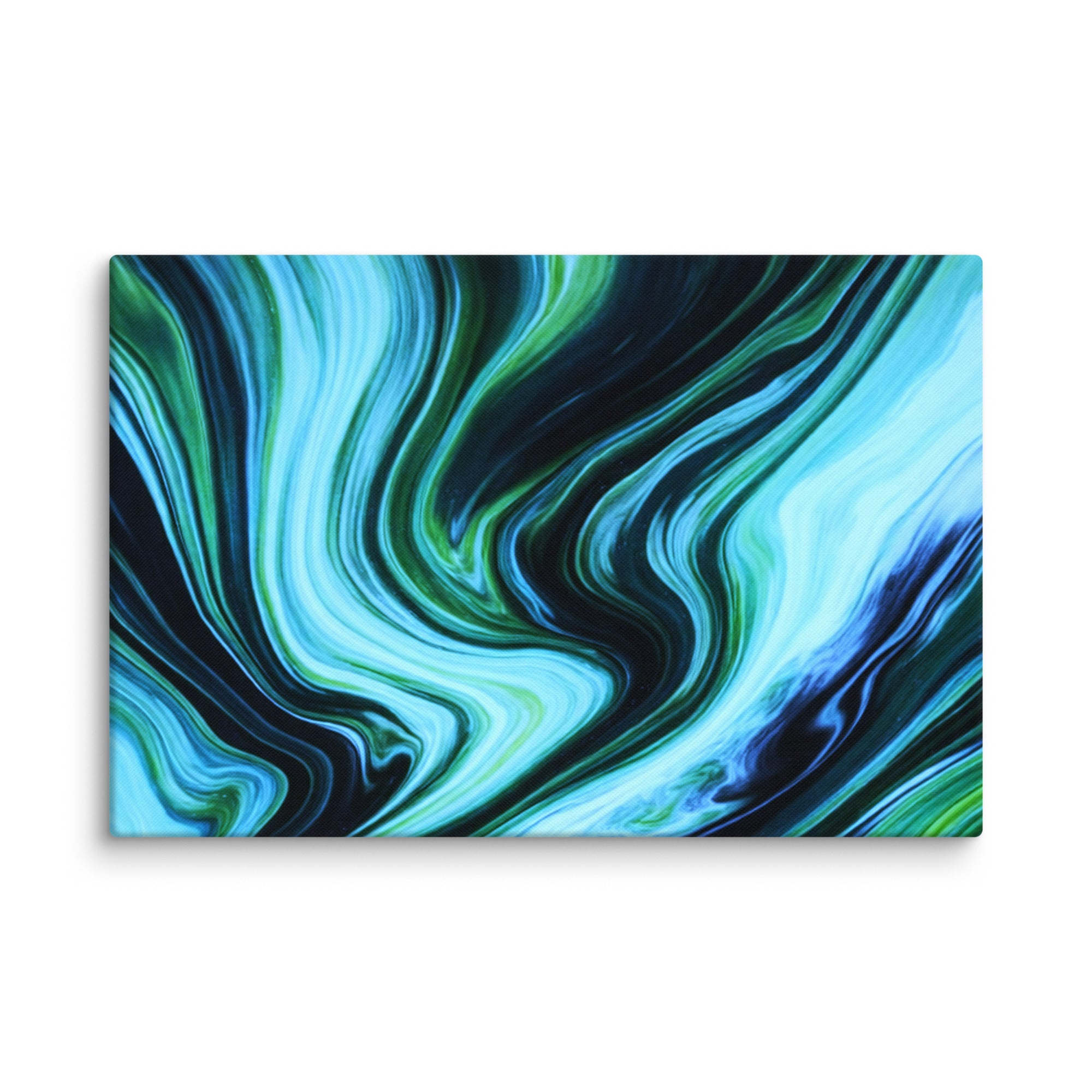 Velocity canvas print product mockup in 26 x 40 inch statement piece