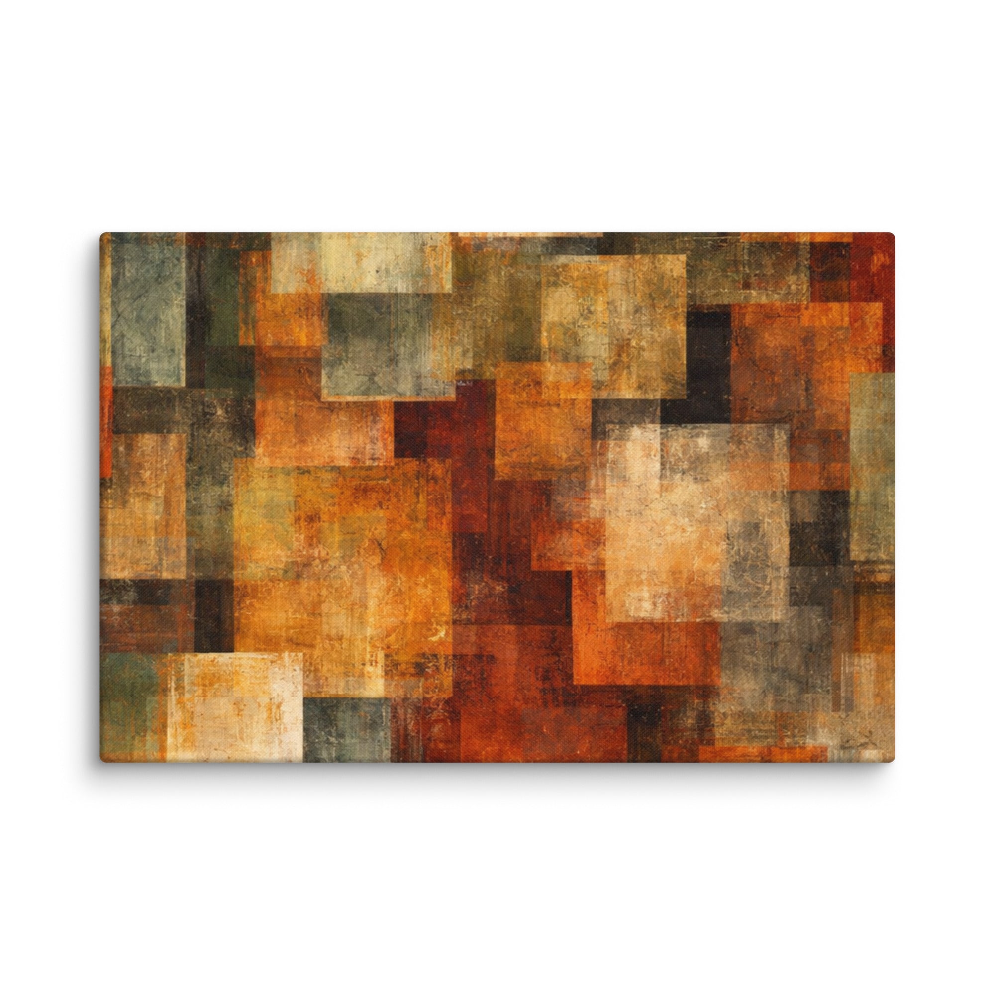 Harvest canvas print product mockup in 26 x 40 inch statement piece