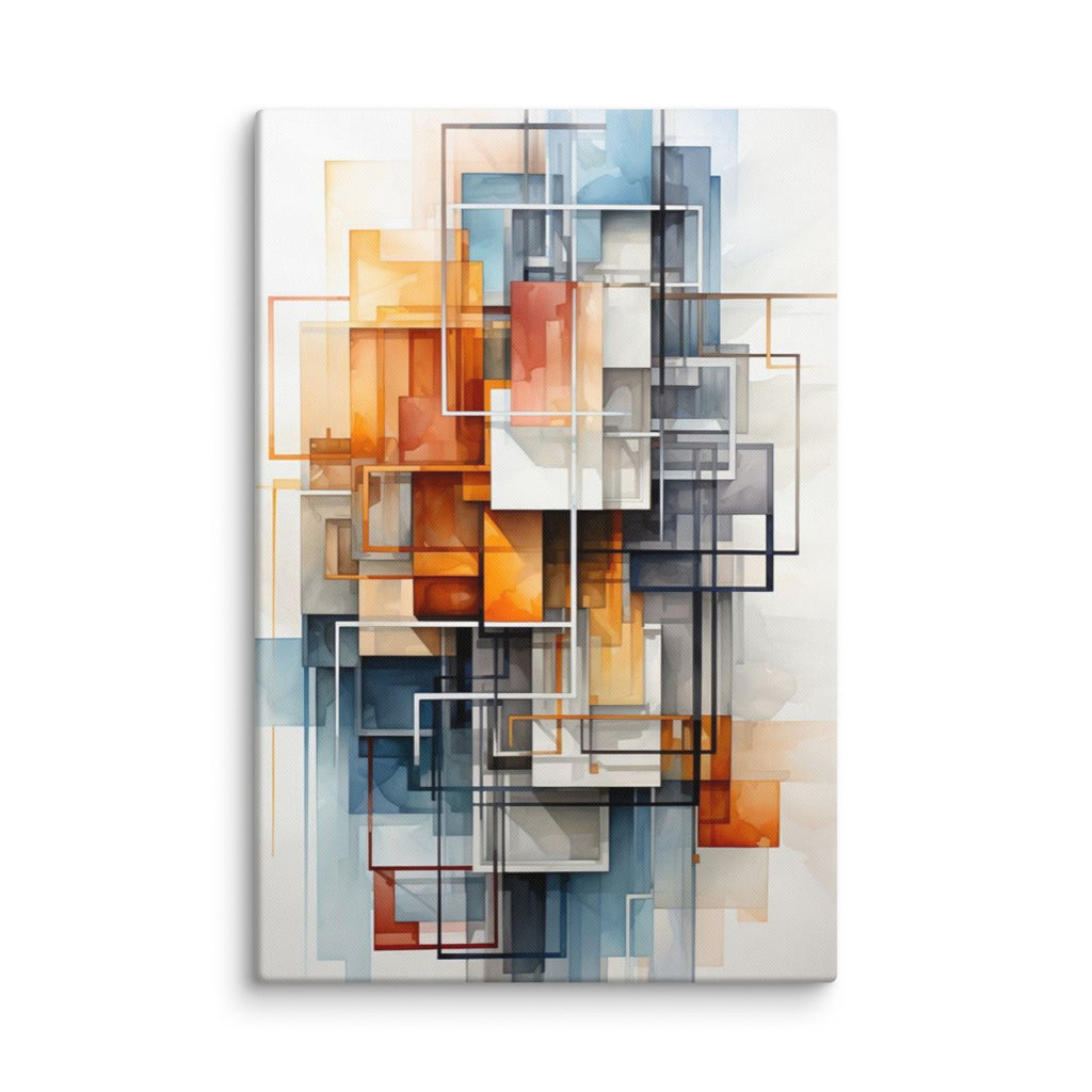 MB CANVAS ABSTRACT WALL ART PRODUCT MOCKUP
